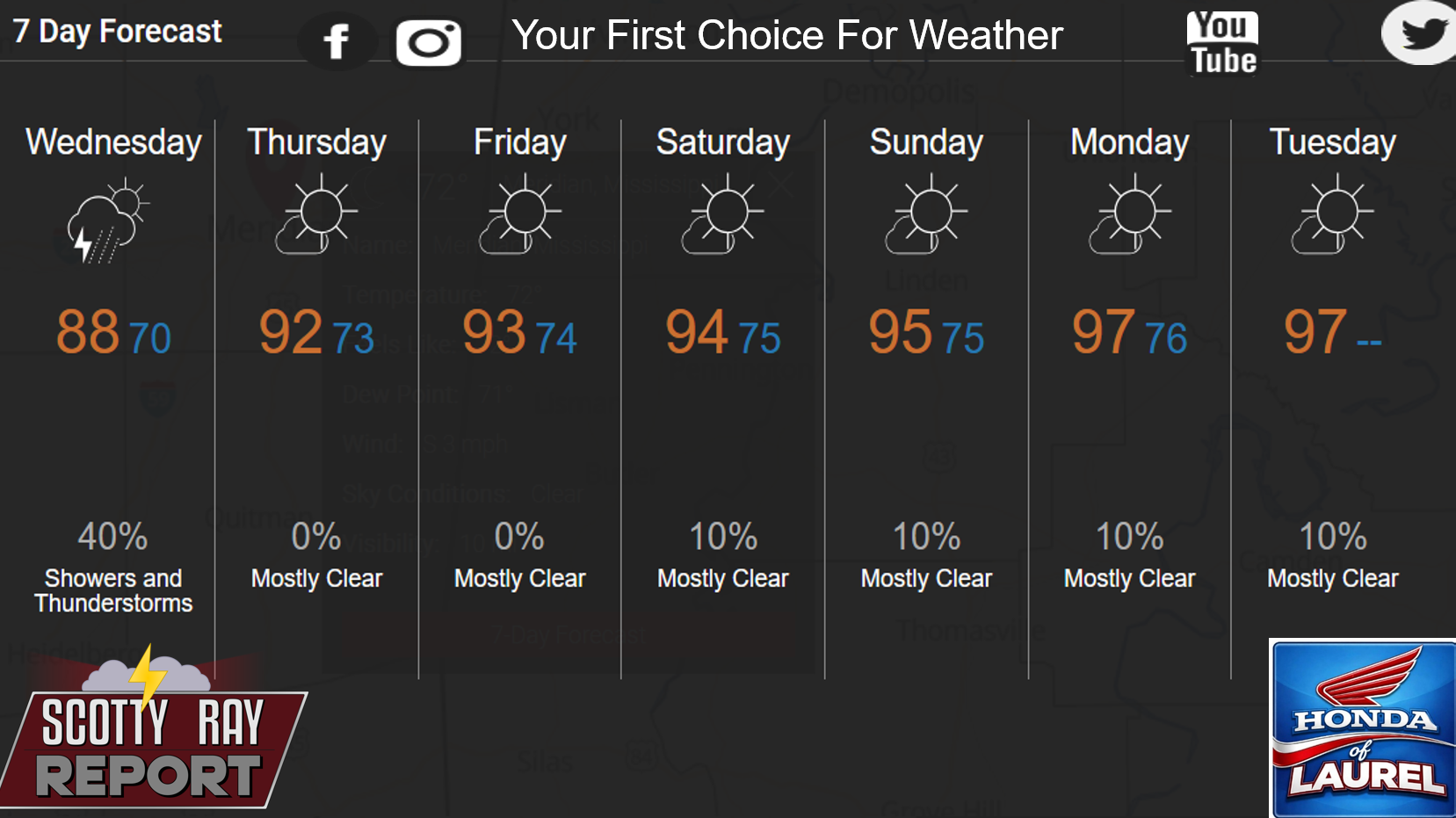 7-Day Forecast 7-15-26