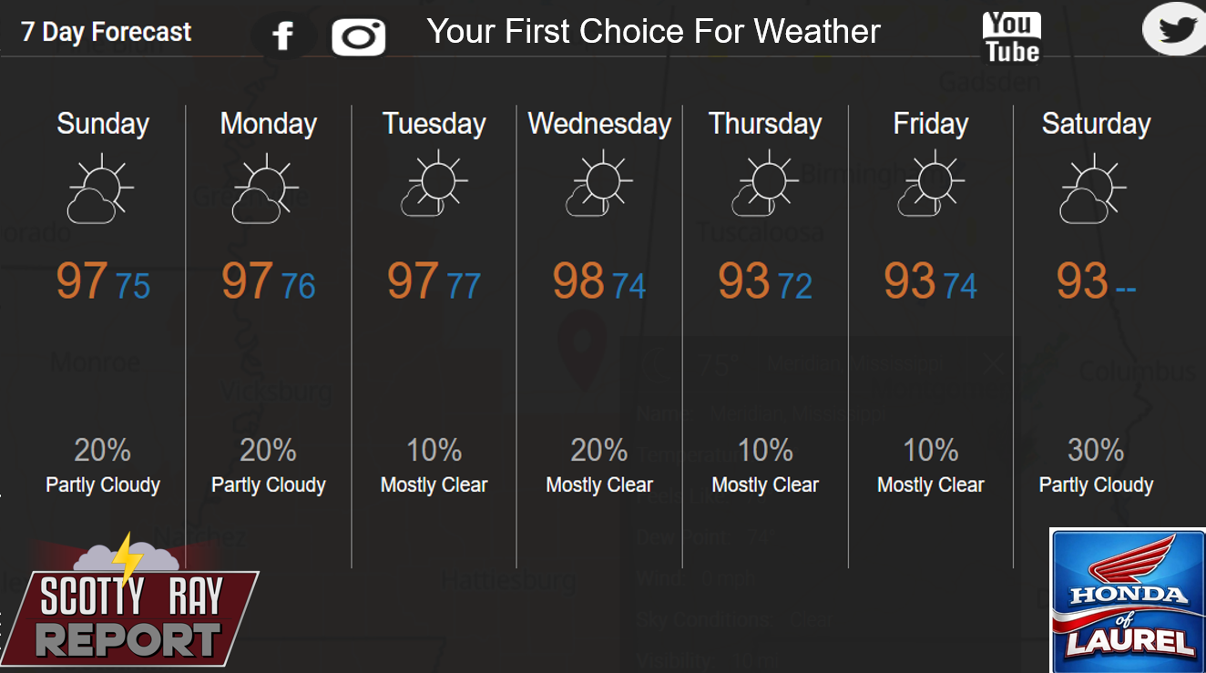 7-Day Forecast 7-19-26