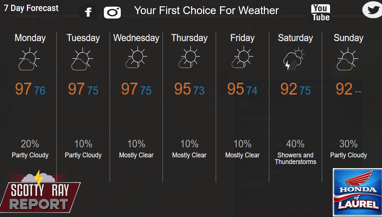 7-Day Forecast 7-20-26