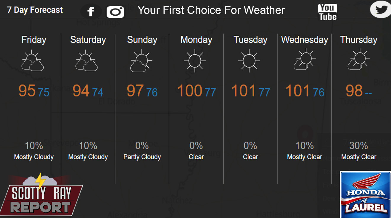 7-Day Forecast 7-24-26