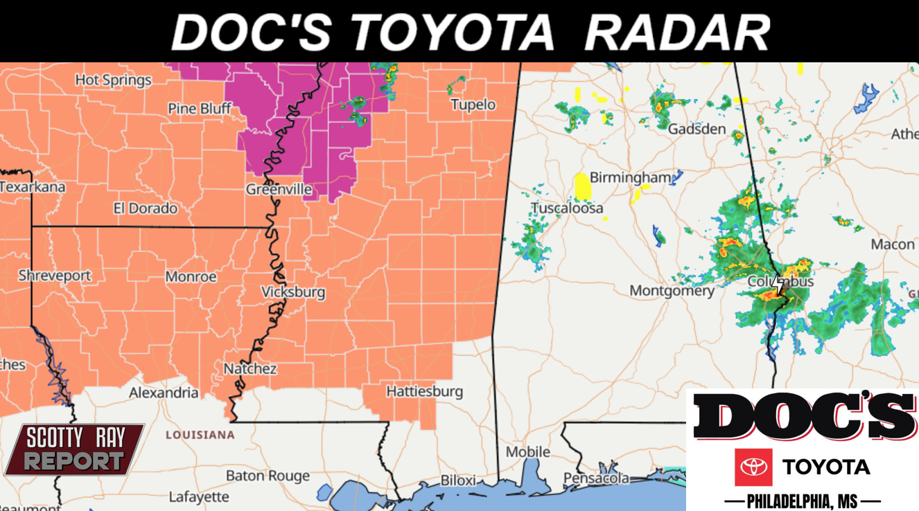 Sunny - High 96/Heat Index 106