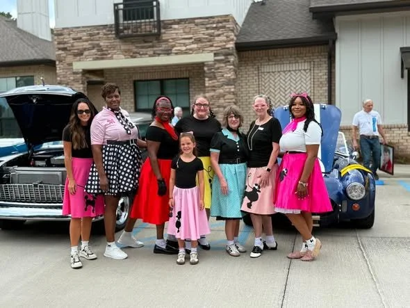 The Preserve at Meridian hosting a Car Show and Raffle for Alzheimer’s Walk Team today.
