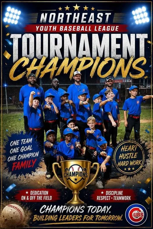 Congratulations to Northeast Youth Baseball League