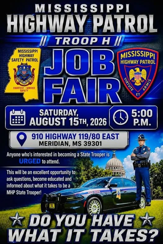 The Mississippi Highway Patrol is hosting a job fair.