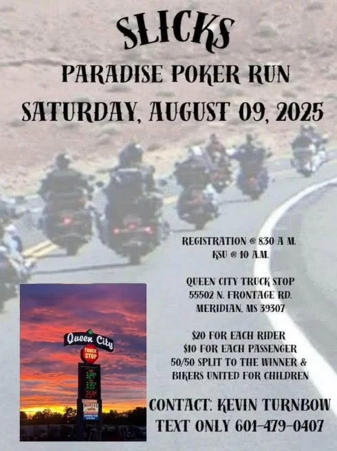 Slicks Paradise Poker run Saturday at Queen City Truck