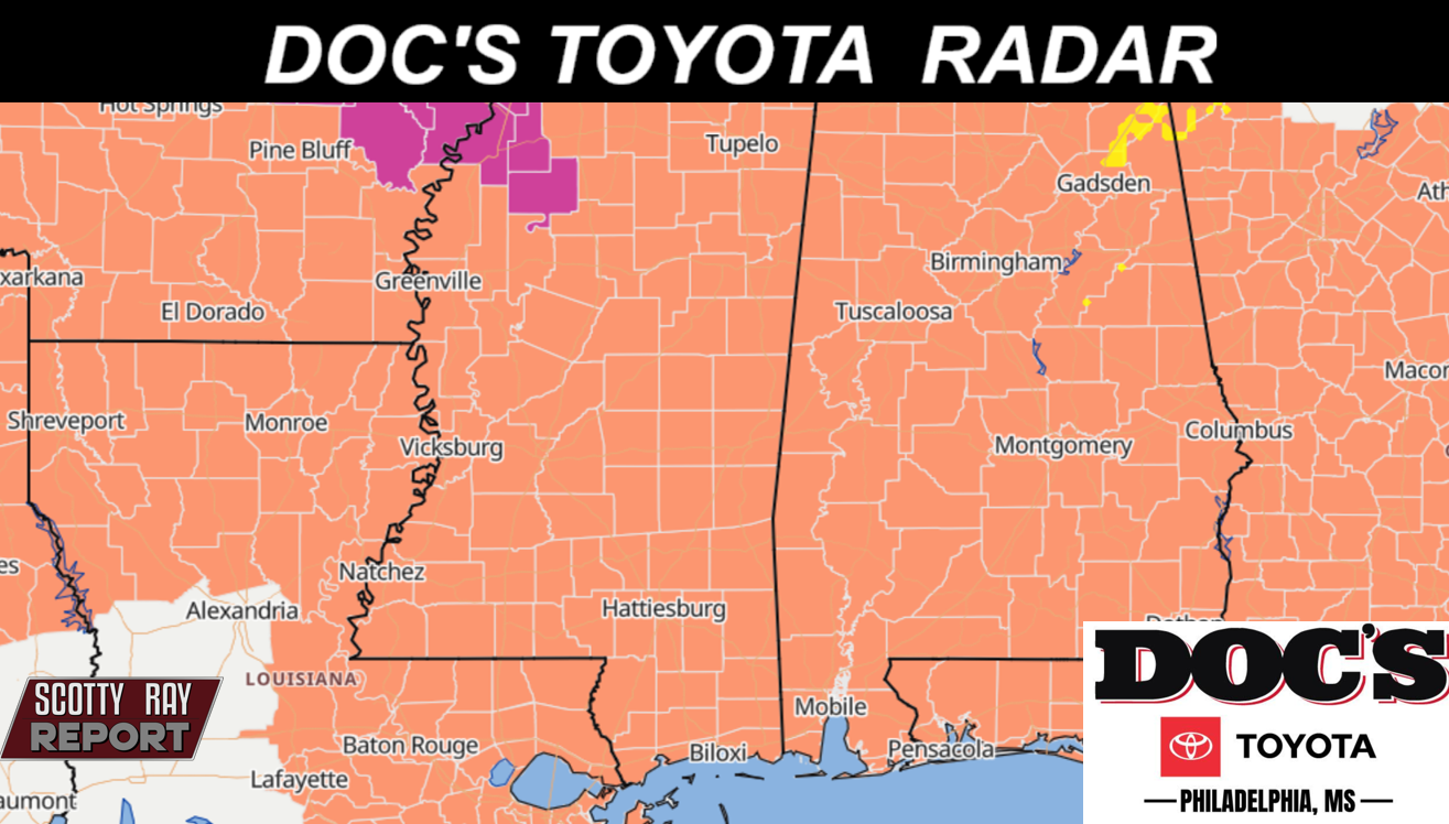 Sunny - High 99/Heat Index/110