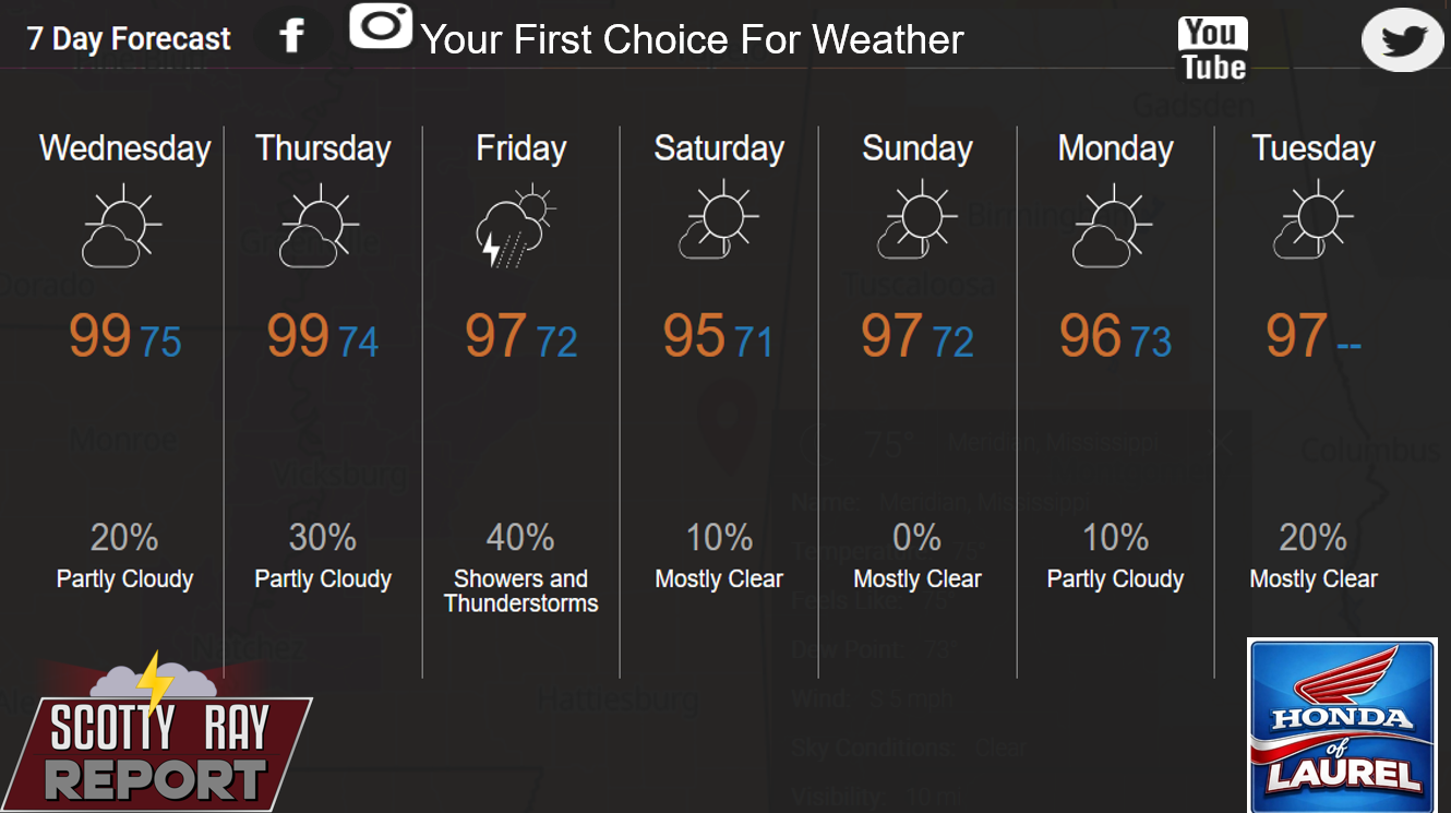 7-Day Forecast 8-19-26