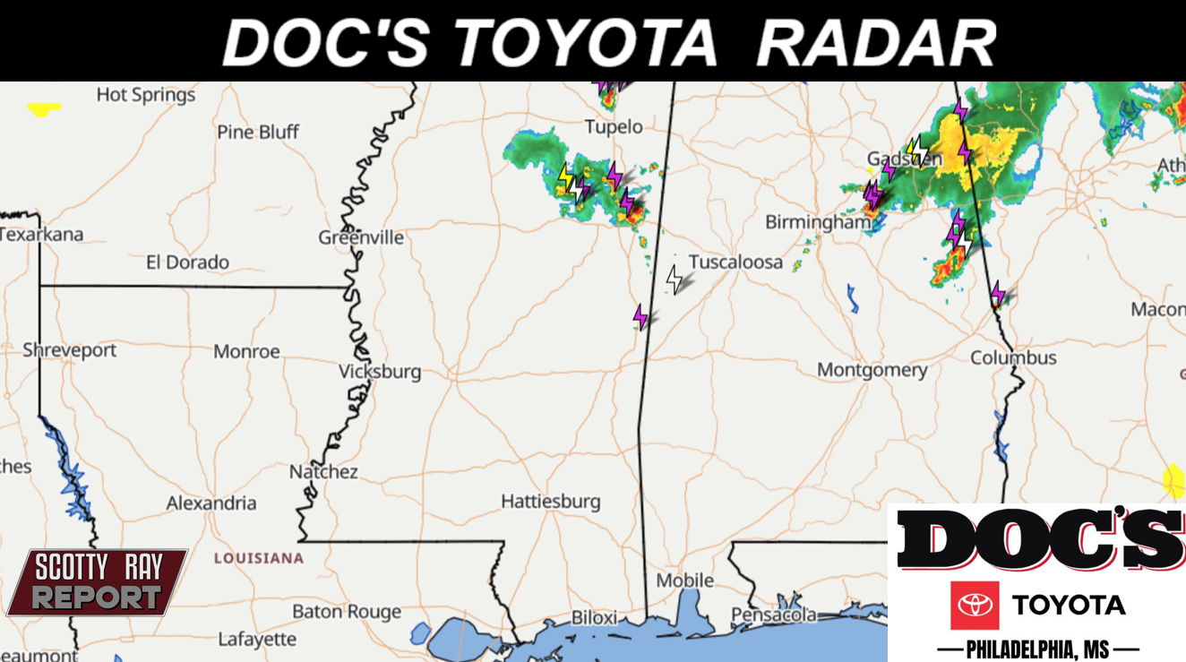 30% Thunderstorms -High 97/Heat Index 107