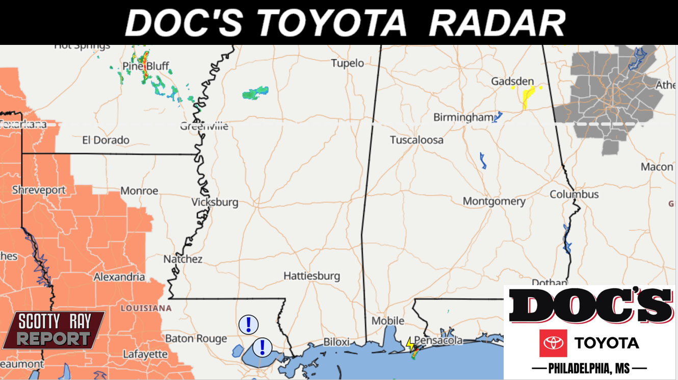 50% Thunderstorms - High 94/Heat Index 101
