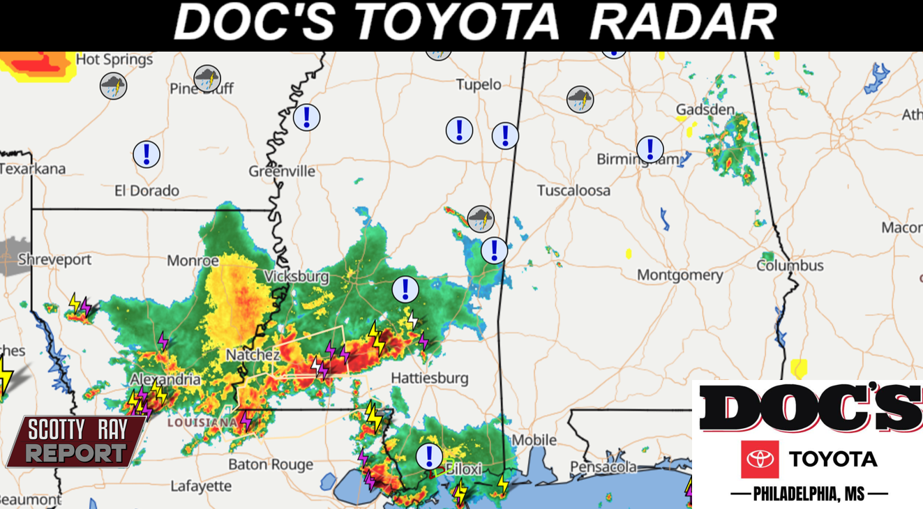 70% Thunderstorms - High 91/Heat Index 98