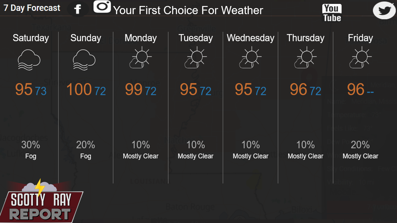 7-Day Forecast 9-5-26