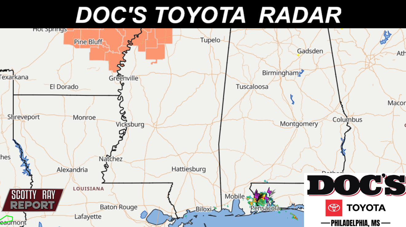 20% Thunderstorms - High 96/Heat Index 103