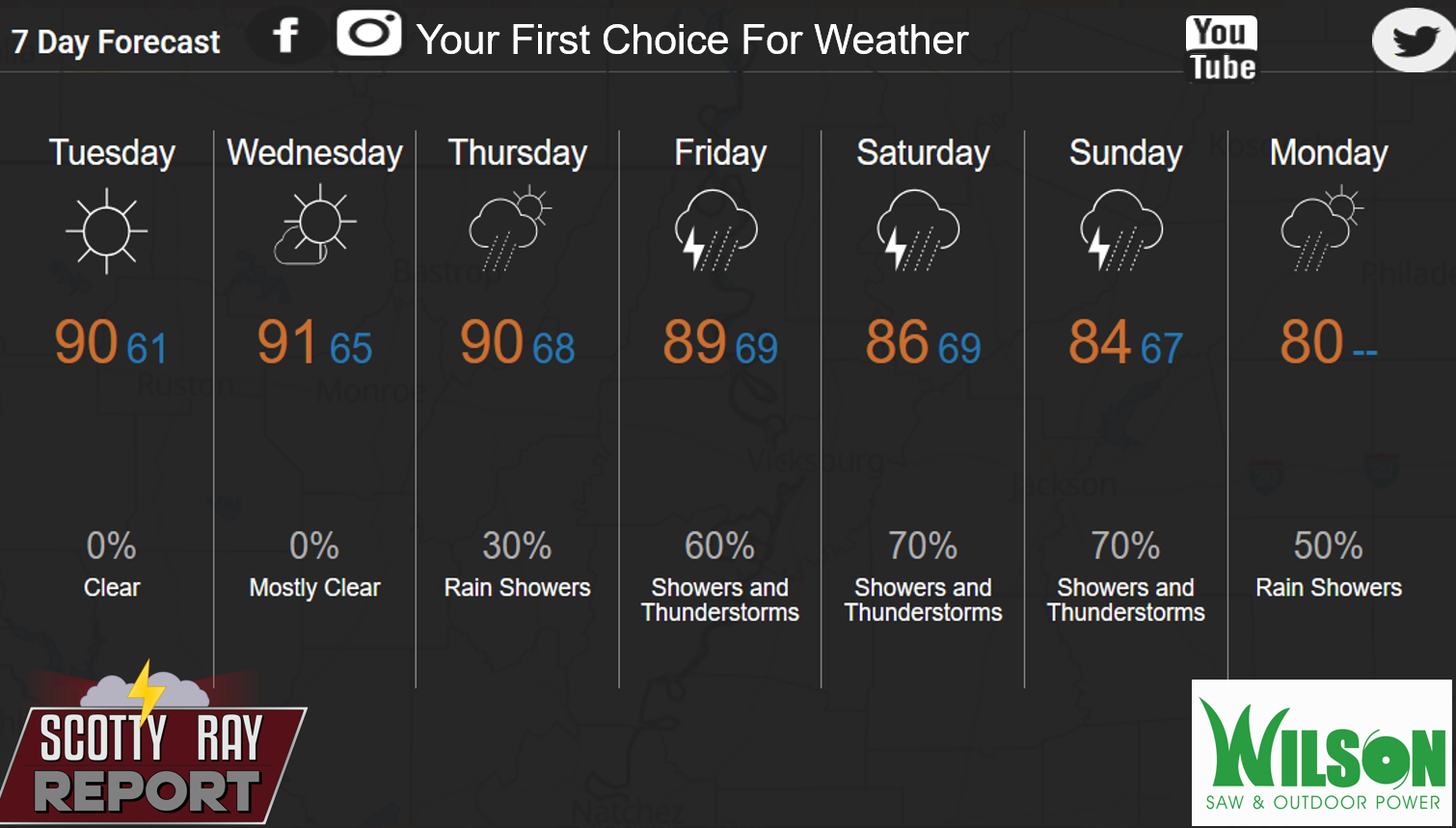 7-Day Forecast 9-29-26
