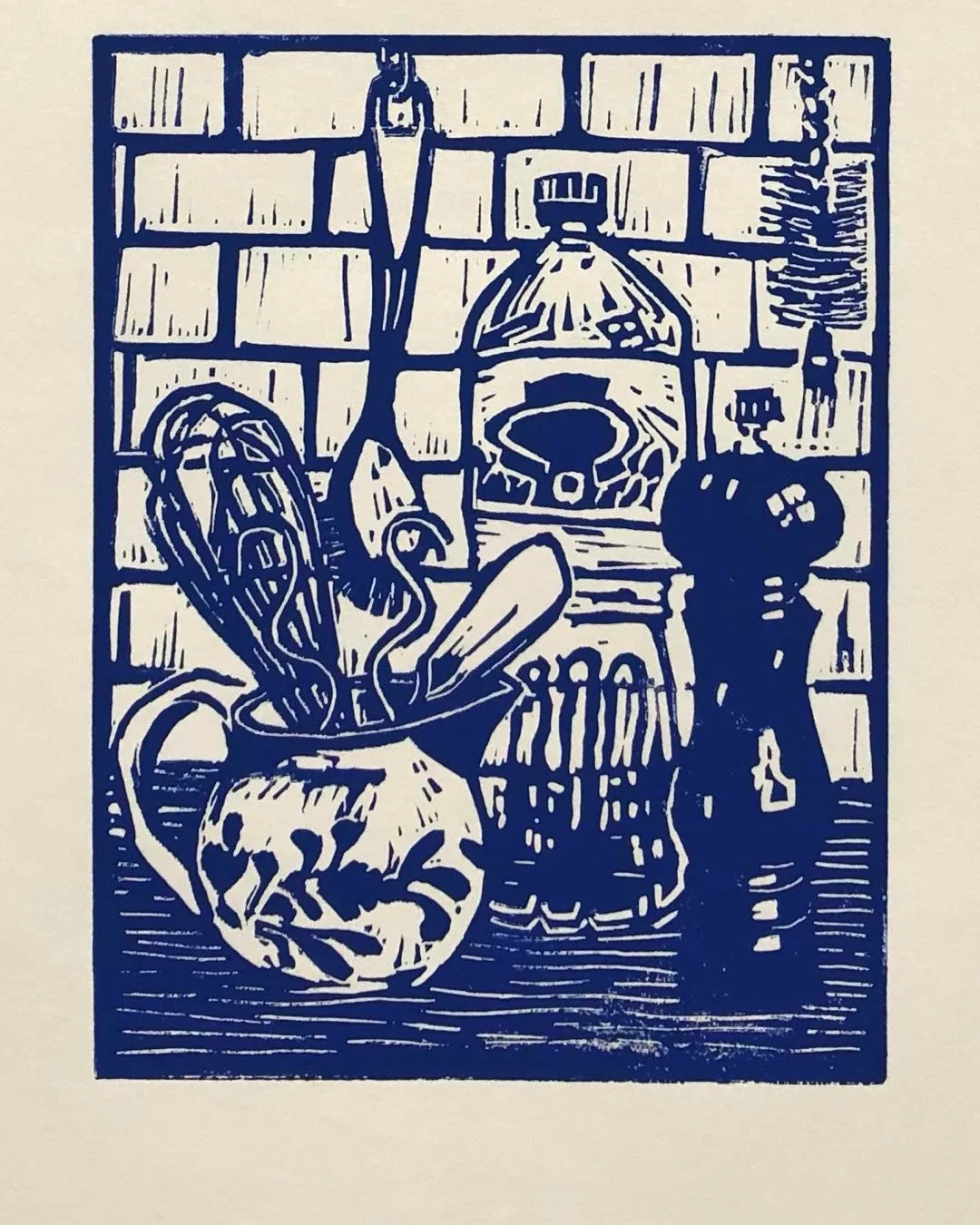 Linoleums tryk fra mit k&oslash;kken