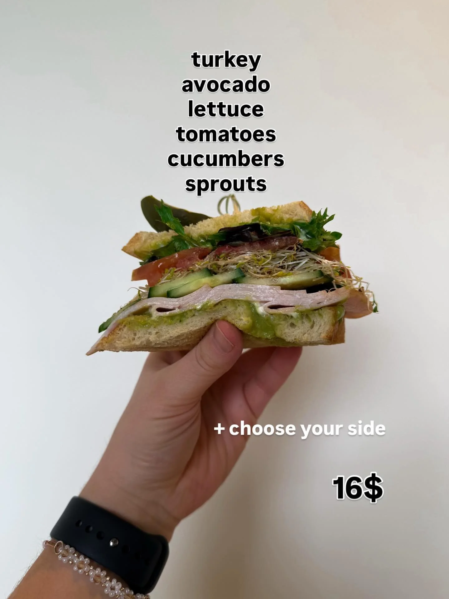 Lunch Special Alert!! Turkey Avo Club 🧾🚨

#kamloopslunch #cafemenu #kamloopsbc