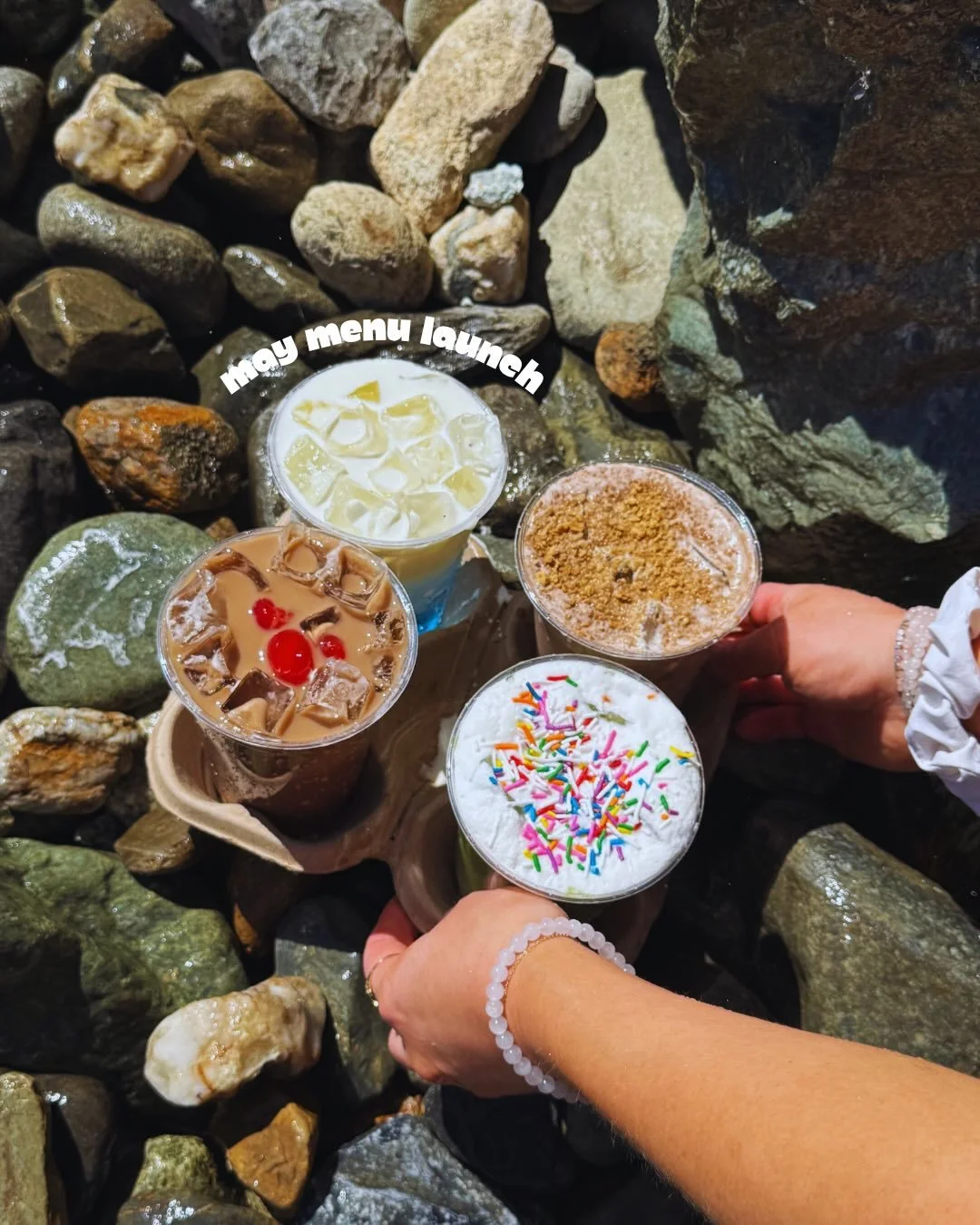 MAY MENU LAUNCH&hellip;It&rsquo;s getting hot out here so we&rsquo;ve brought you five new iced drinks🌹🌸🌷🌼🌱 #kamloopscafe