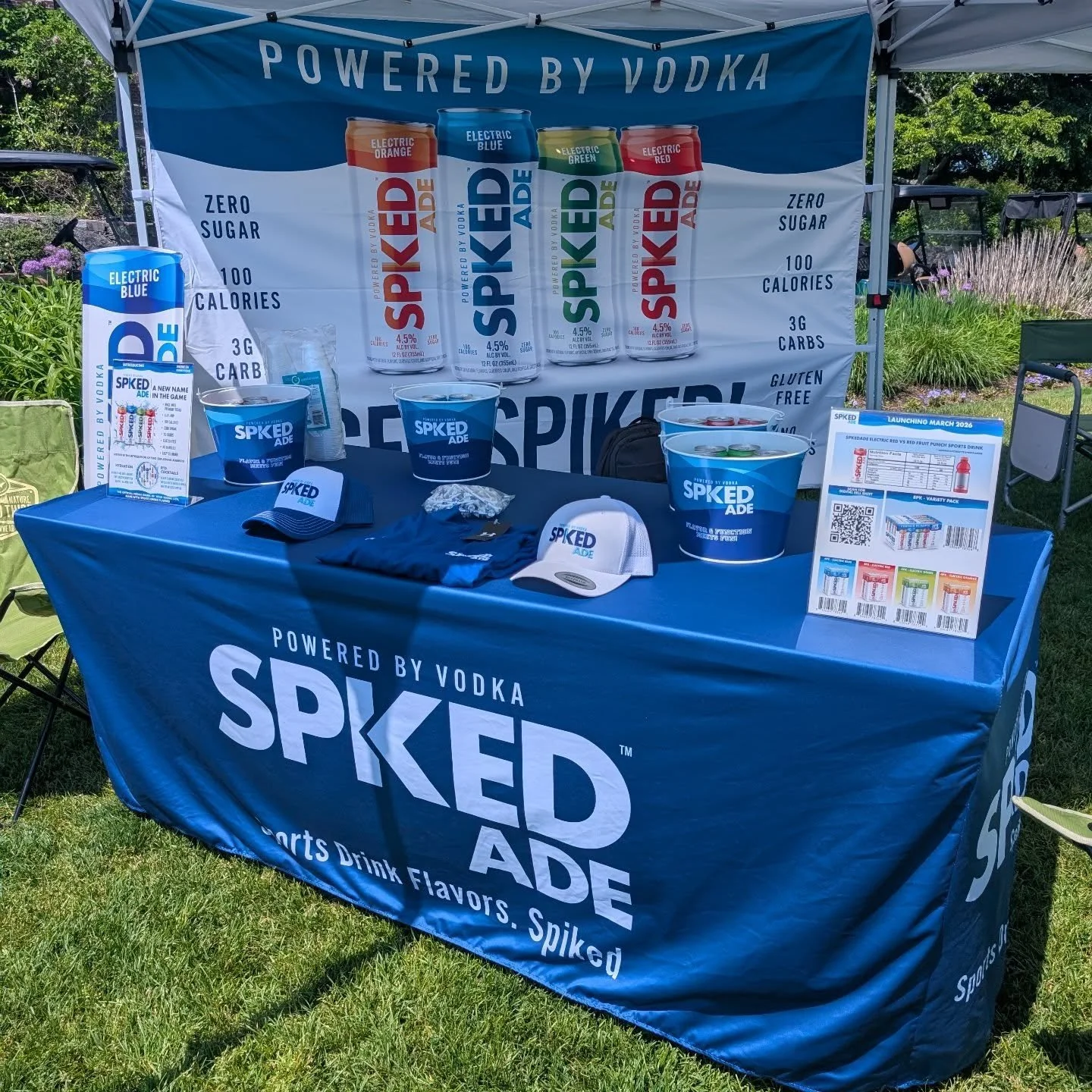 Great day at the Old Timers Golf Tournament at  Fairview. Thanks to #drinkspiked for keeping the golfers cool with some refreshing drinks today!