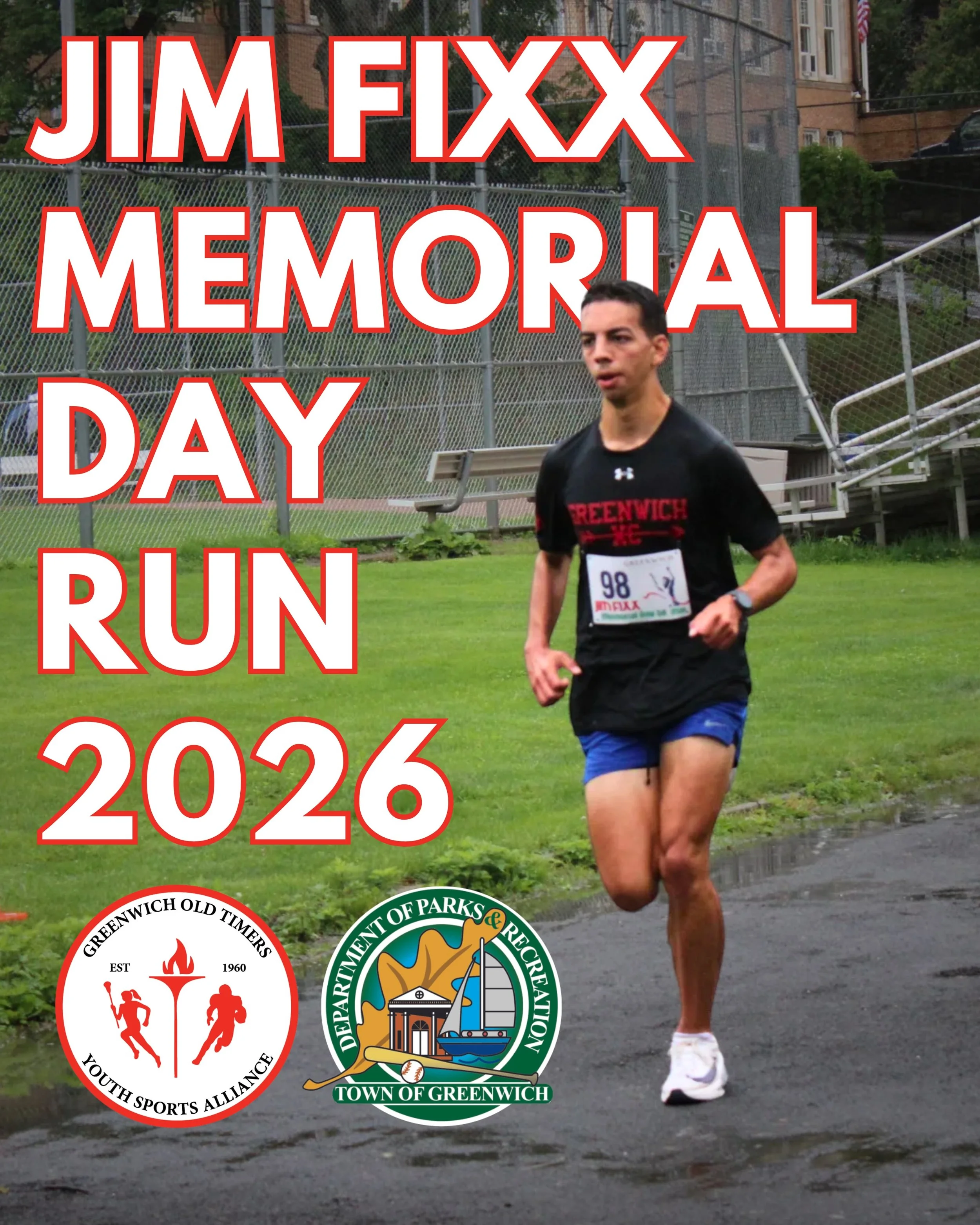 🏃&zwj;♂️🏆 The Greenwich Old Timers Youth Sports Alliance was proud to serve as a Trophy Sponsor of the 62nd Annual Jim Fixx Memorial Day Run, a longstanding Greenwich tradition that brings together runners of all ages in the spirit of fitness, comm