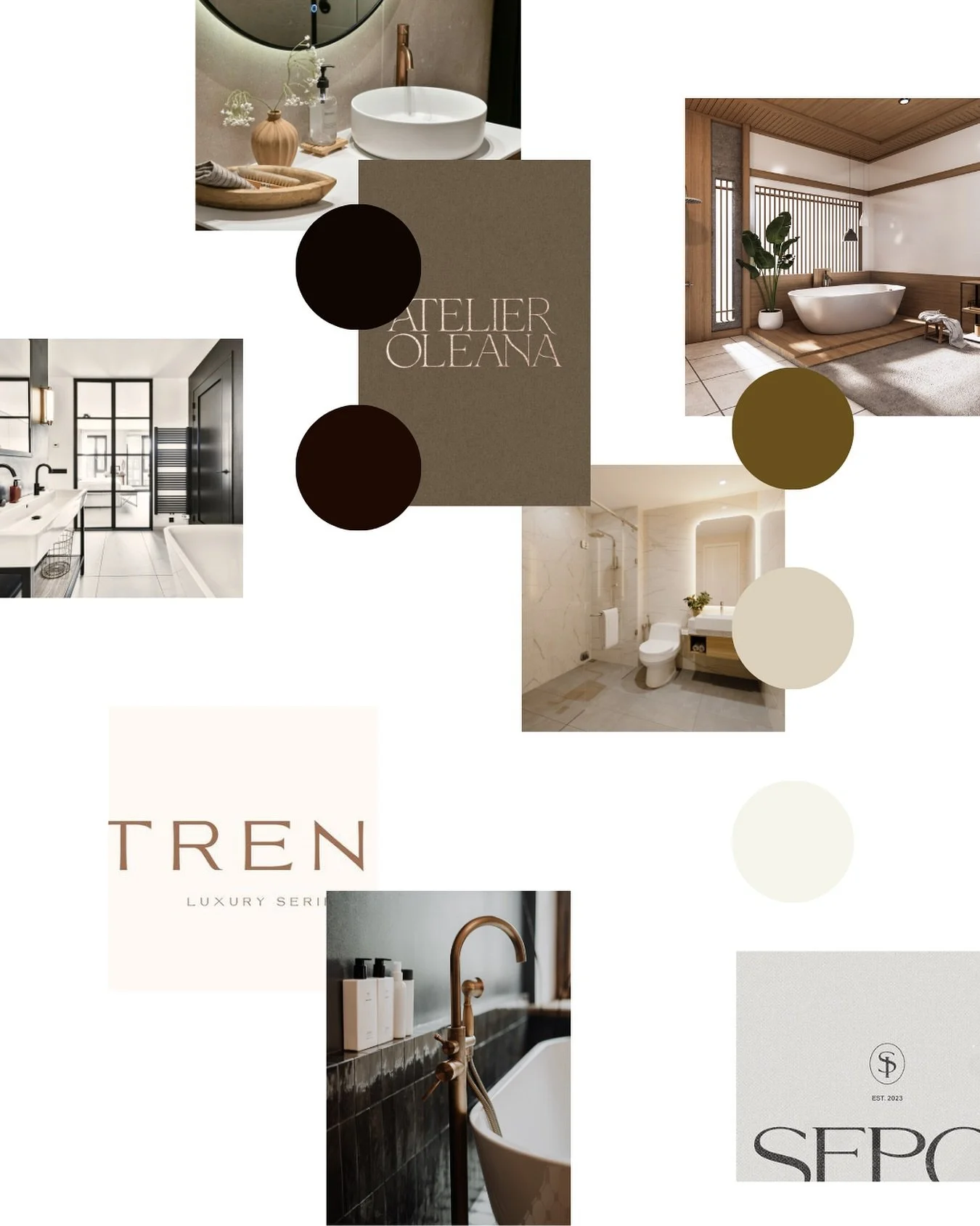 It&rsquo;s Mood board Monday. We&rsquo;re so excited to share this vision for an upcoming branding project. Watch this space, a new luxury bathroom showroom is on the way&hellip;👀

#moodboardmonday