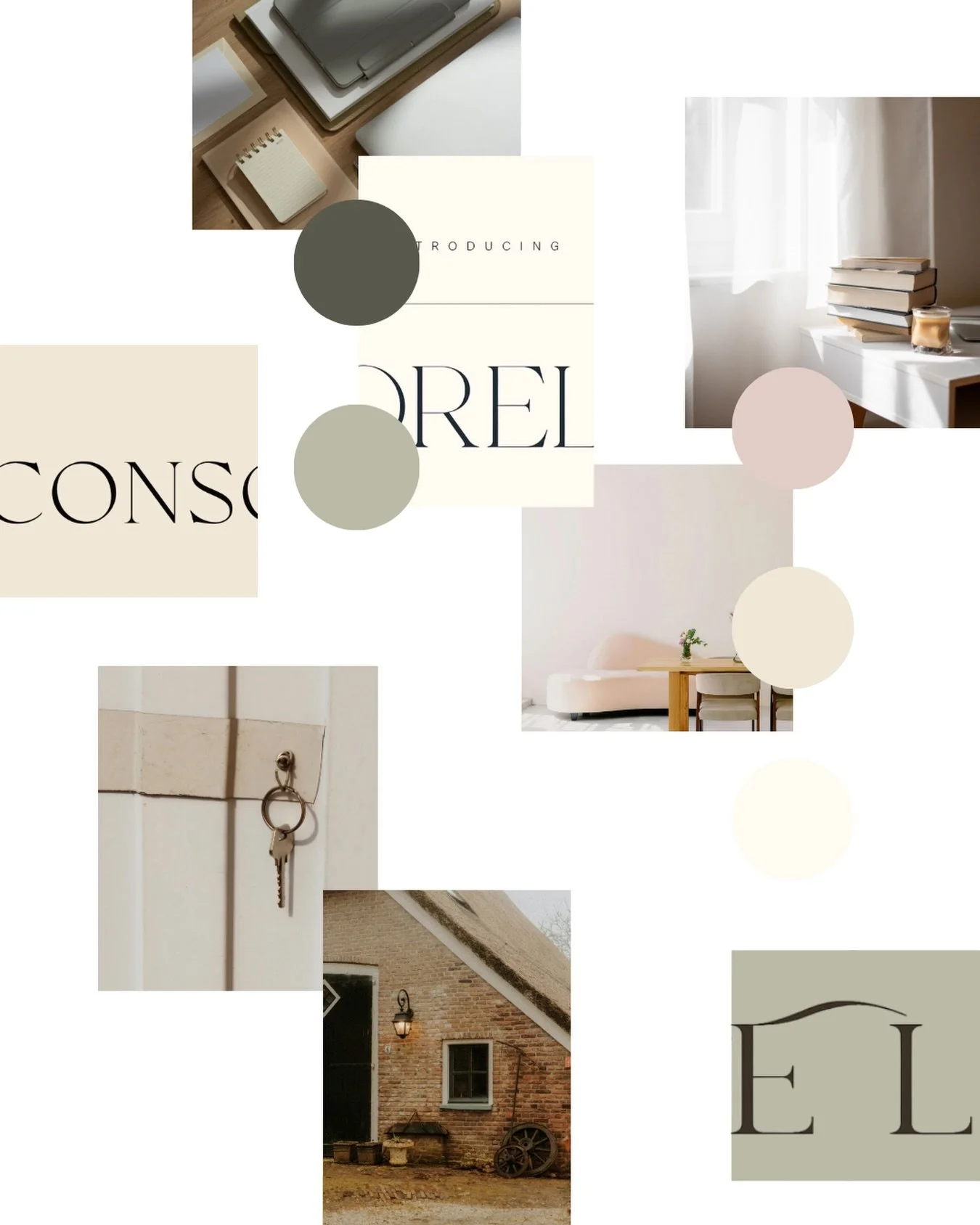 It&rsquo;s Mood board Monday and we&rsquo;re excited to share this upcoming visual direction, embracing a softer, refined palette to convey a bespoke, warm and approachable feel. Think delicate ligatures, elegant serif fonts and a balance of structur