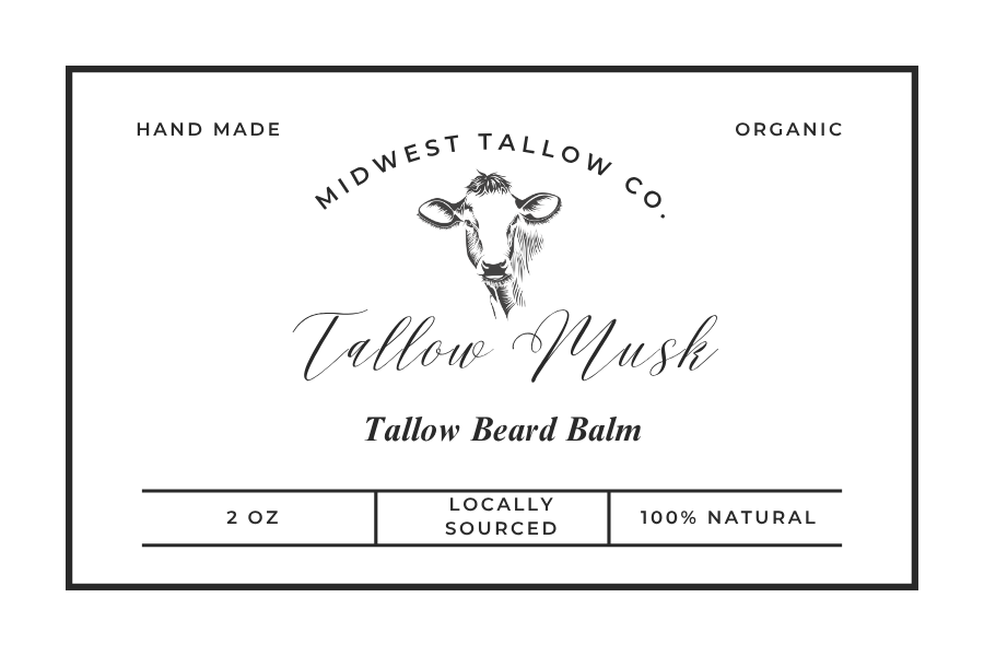 Tallow Musk Beard Balm