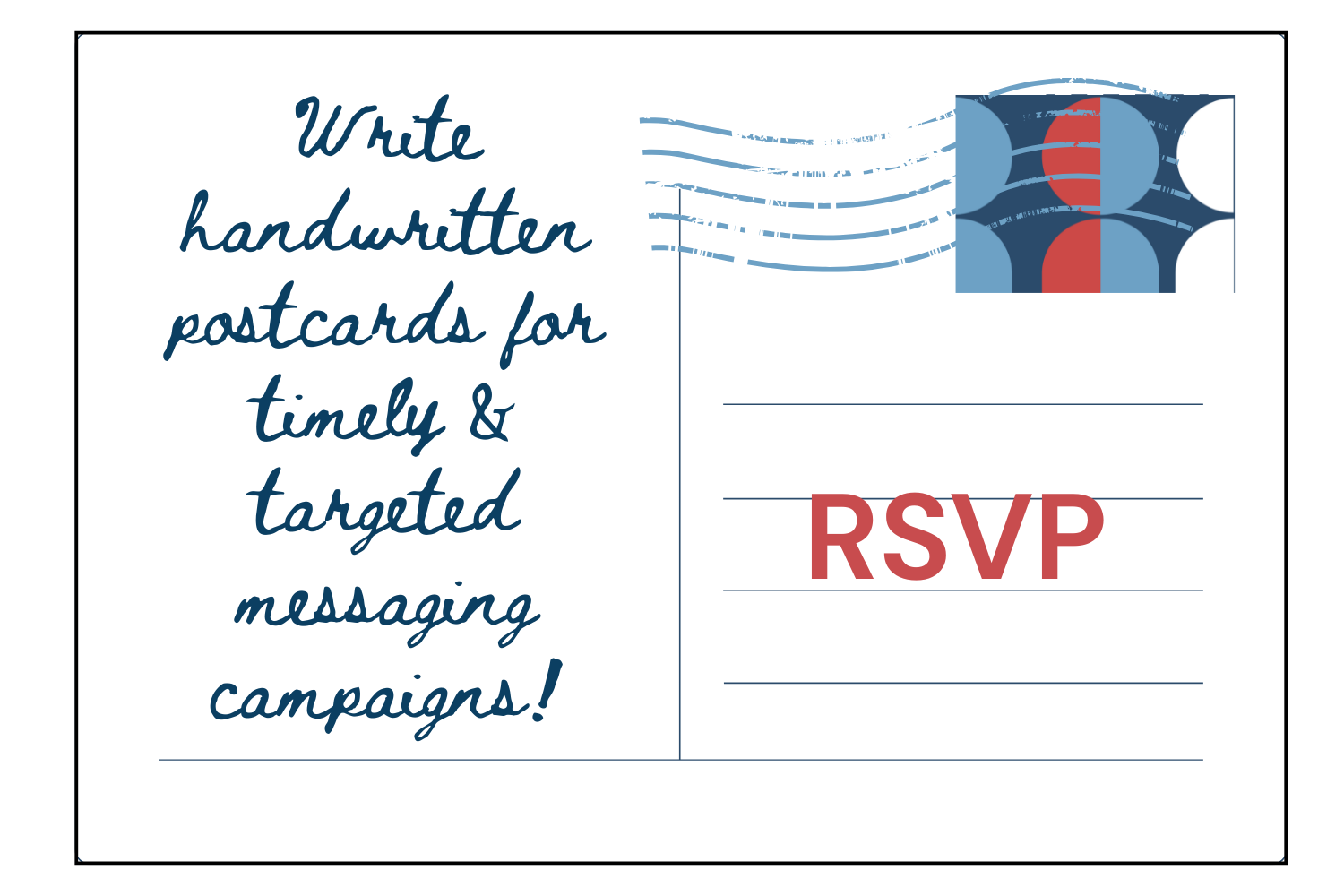 Postcarding for democracy