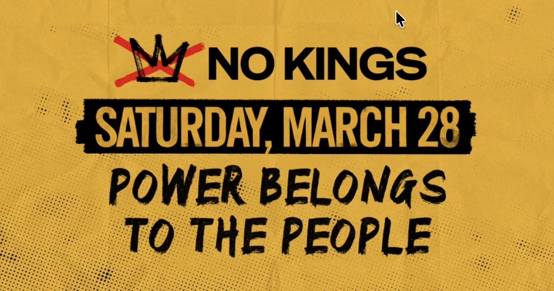 No Kings Rally III - Power to the people