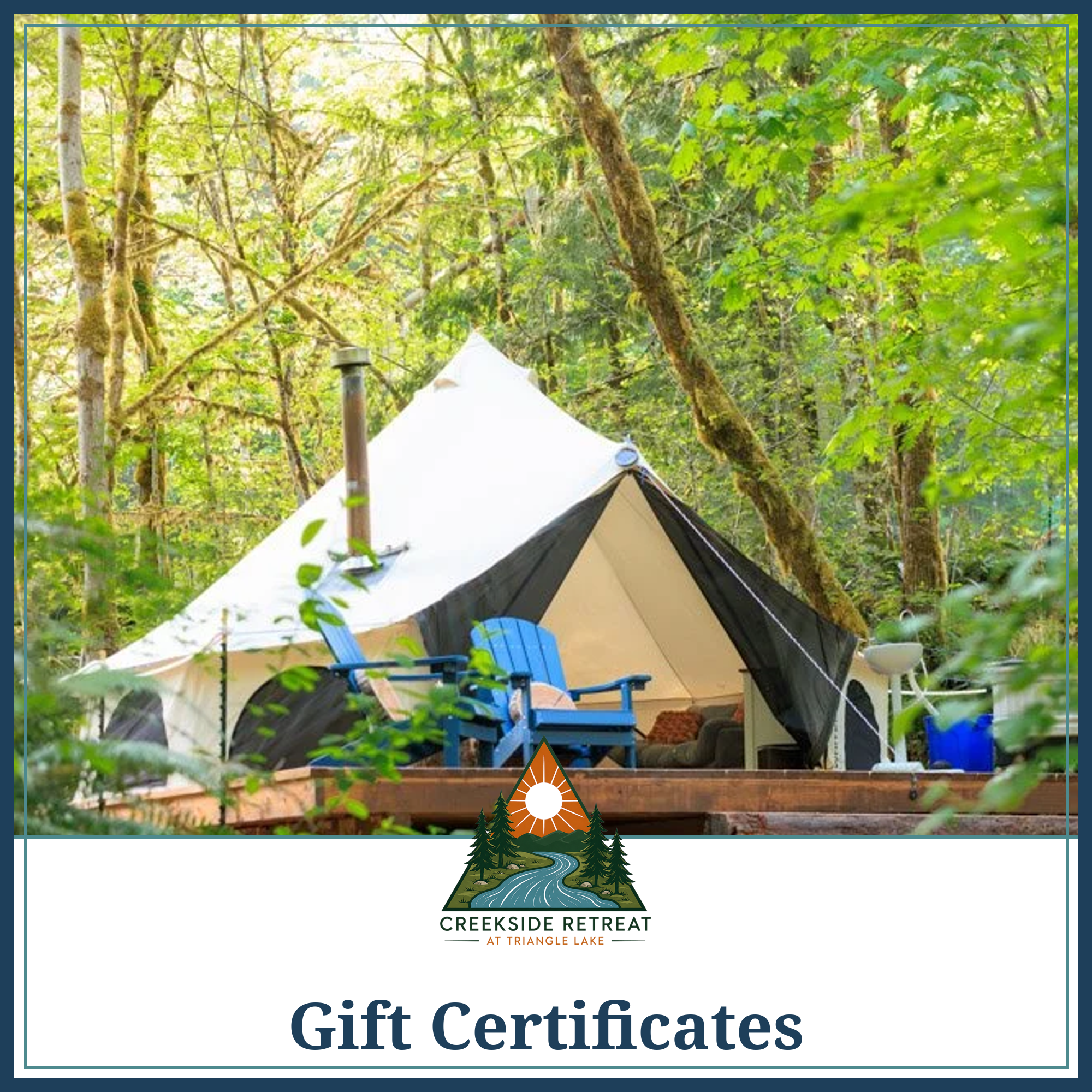 Creekside Retreat Gift Certificate
