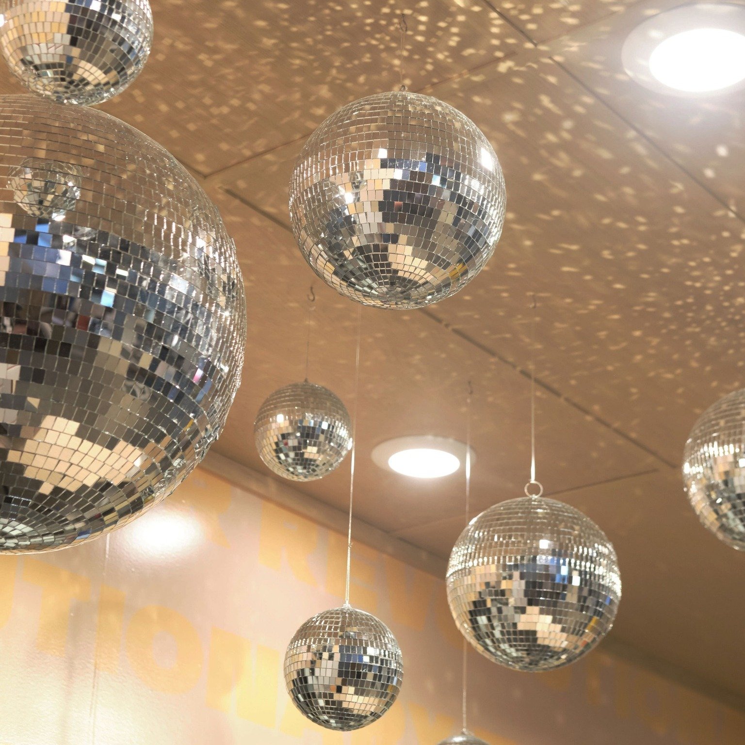 Glittery, glowy details for @gabrielacincy inside @factory52norwood. 
Credit:@t_e_a_m_b