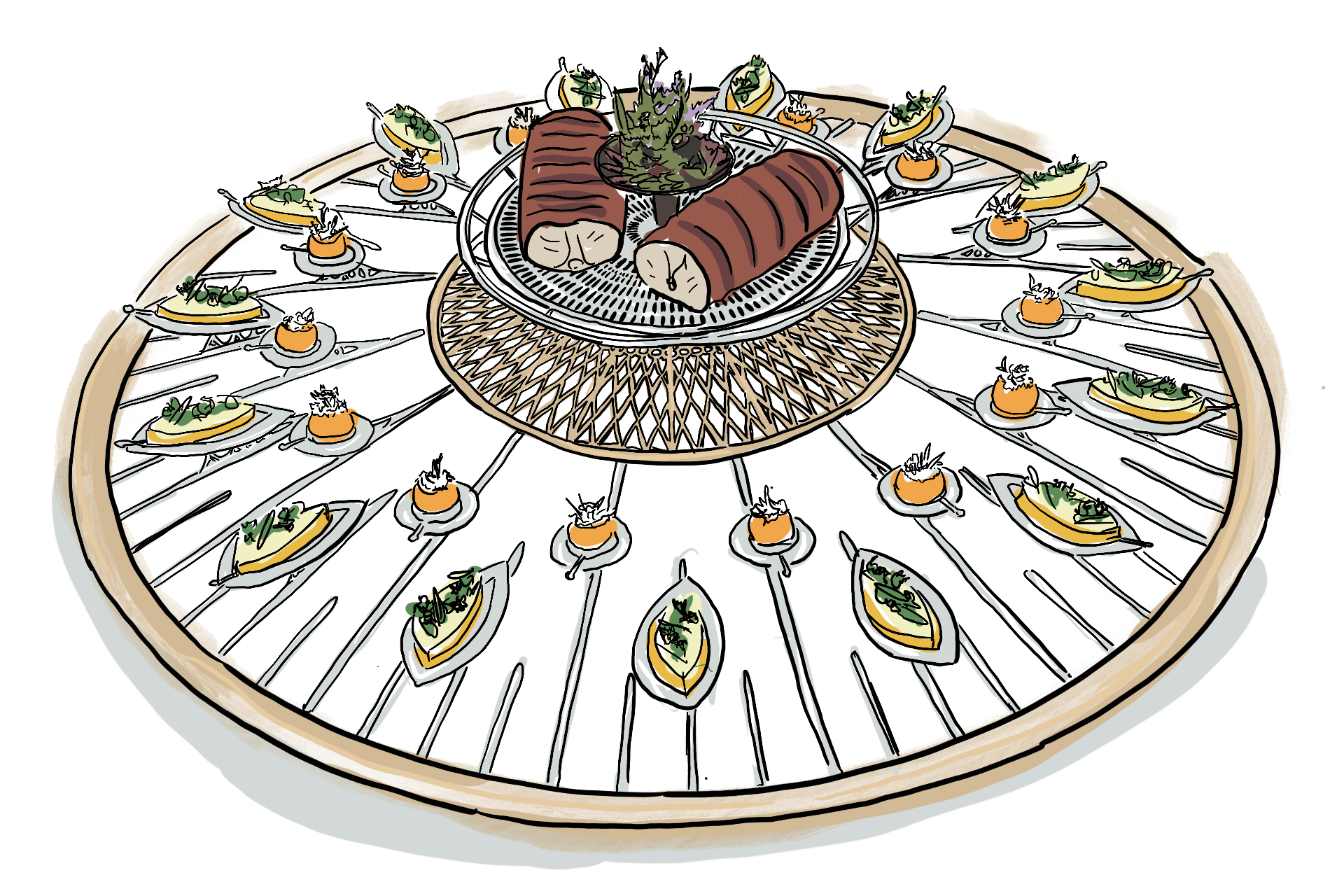 Bocuse D'Or Platter