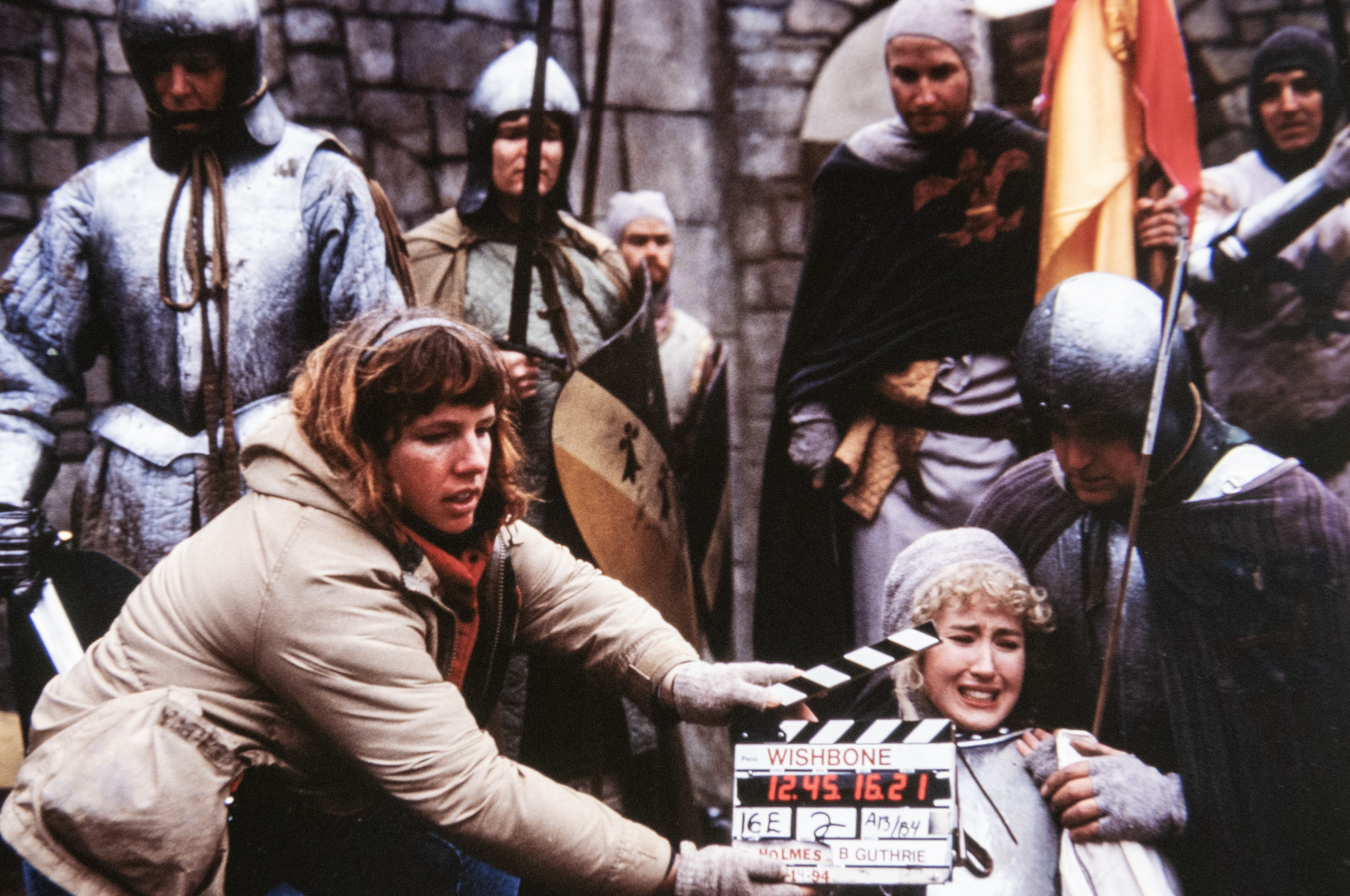 Joan of Arc episode. And, action!