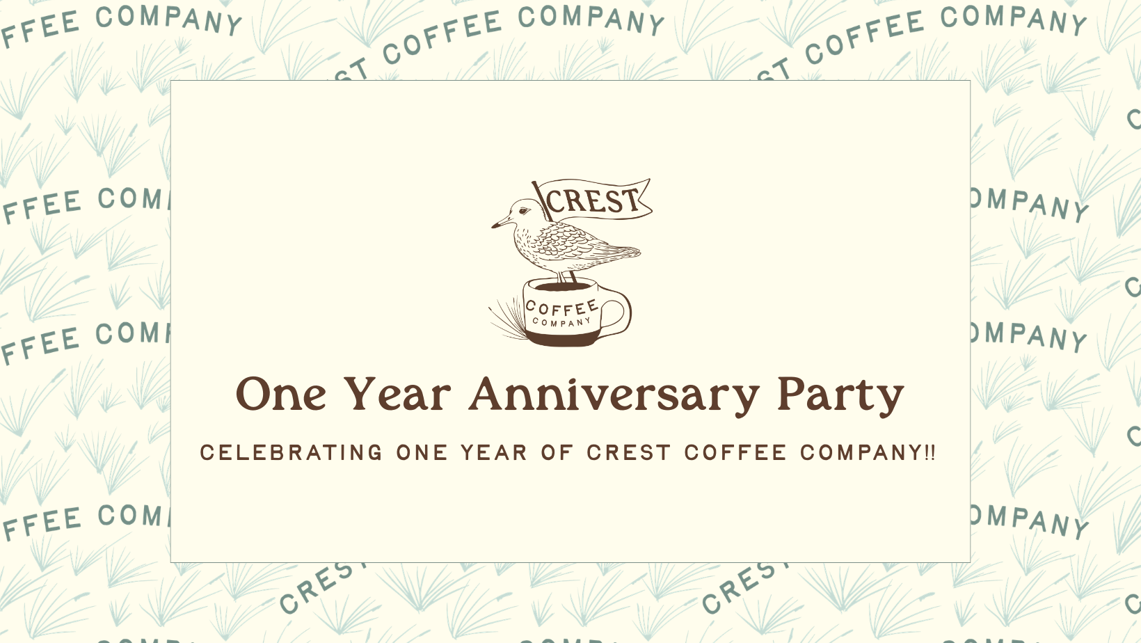 One Year Anniversary Party