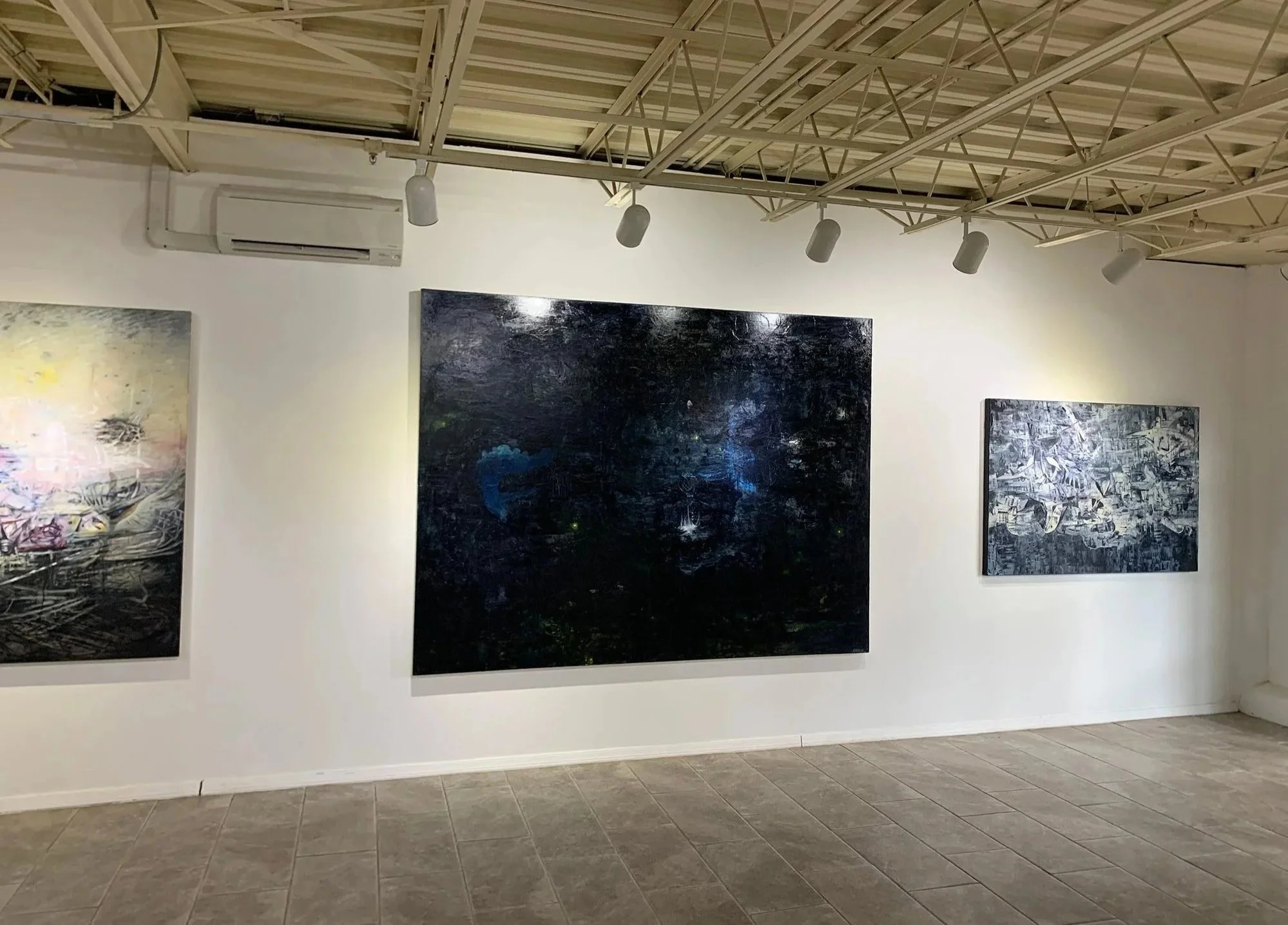  Solo Exhibition at Strata Gallery  
Santa Fe, New Mexico  
  Between Worlds   
February 28 – March 18, 2023