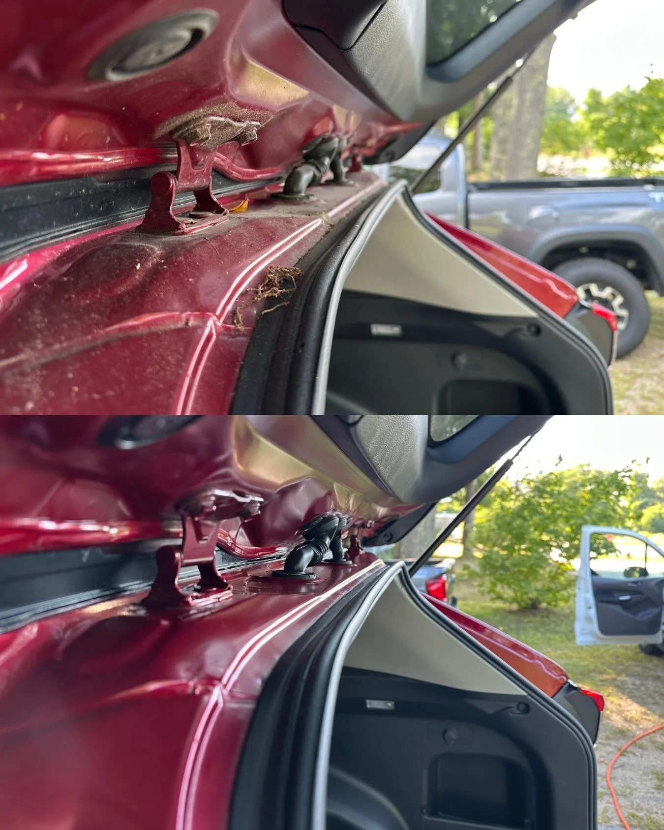 It&rsquo;s the hidden spots that matter. Our detailing goes beyond the surface. #DeepCleanDetail #CarDetailingCT #RegalRidesMobileDetail