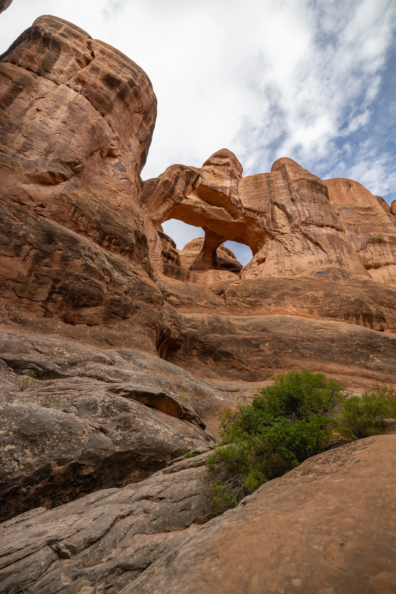 My photo of Skull Arch, Arches National Park in the Firey Furnace