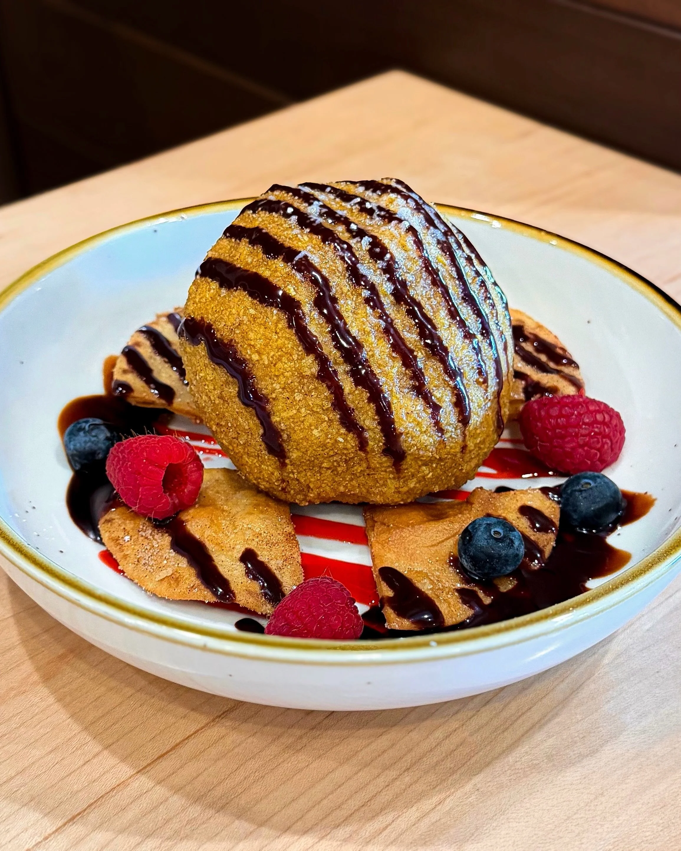 🍮 Save room for dessert amigos &mdash; Made fresh in house!