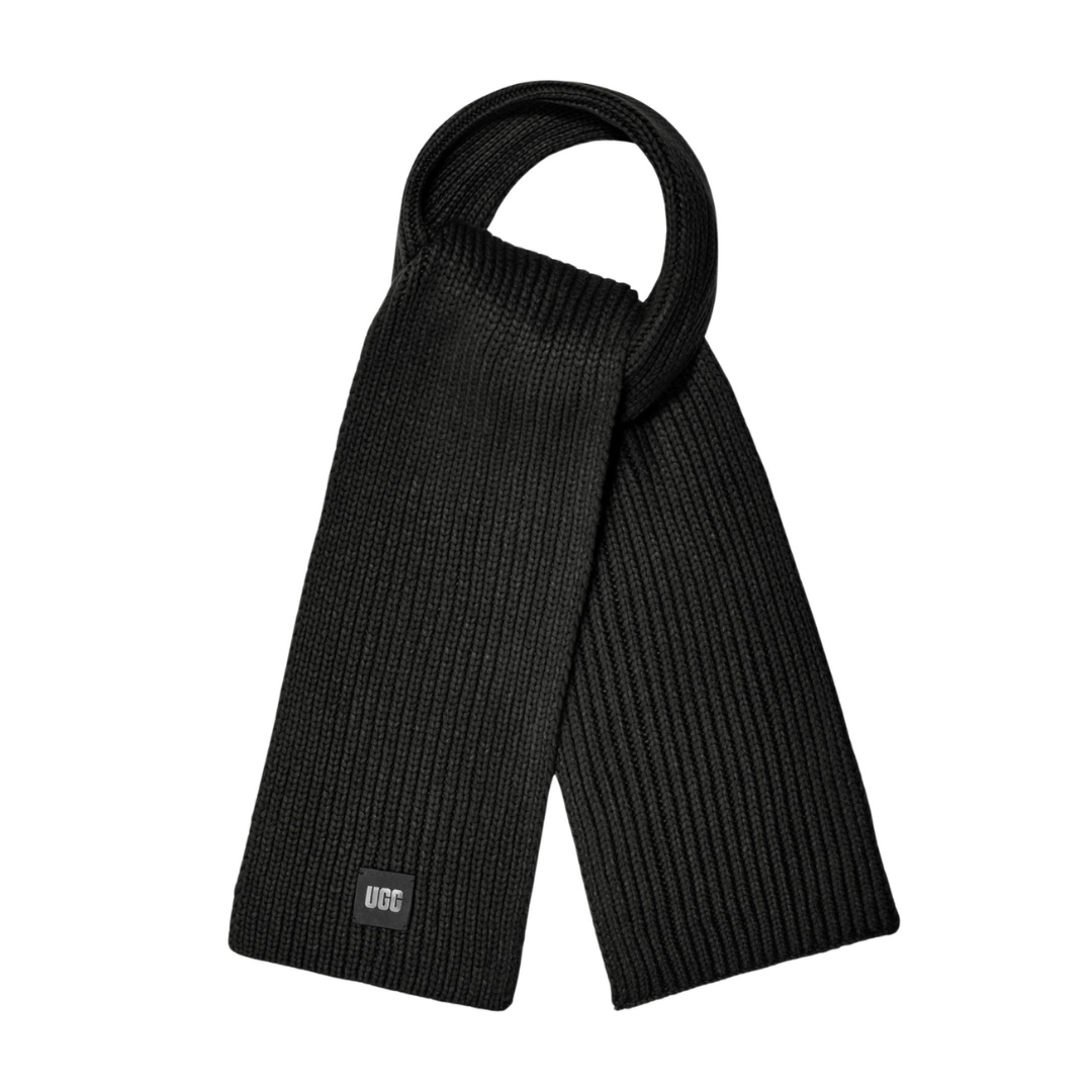 Ugg Chunky Rib Scarf Black