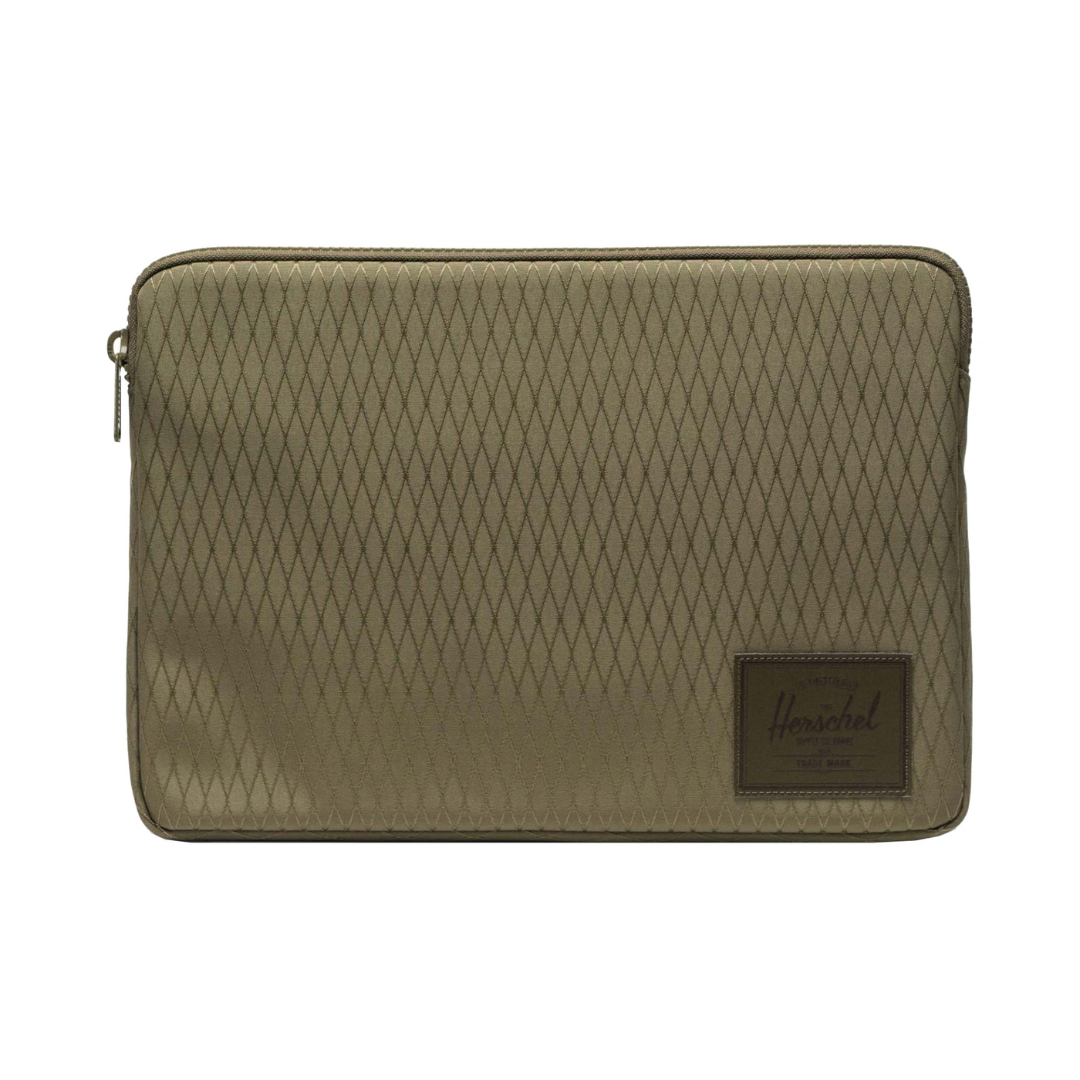 Herschel Anchor Sleeve 15-16 Ivy Green Diamond