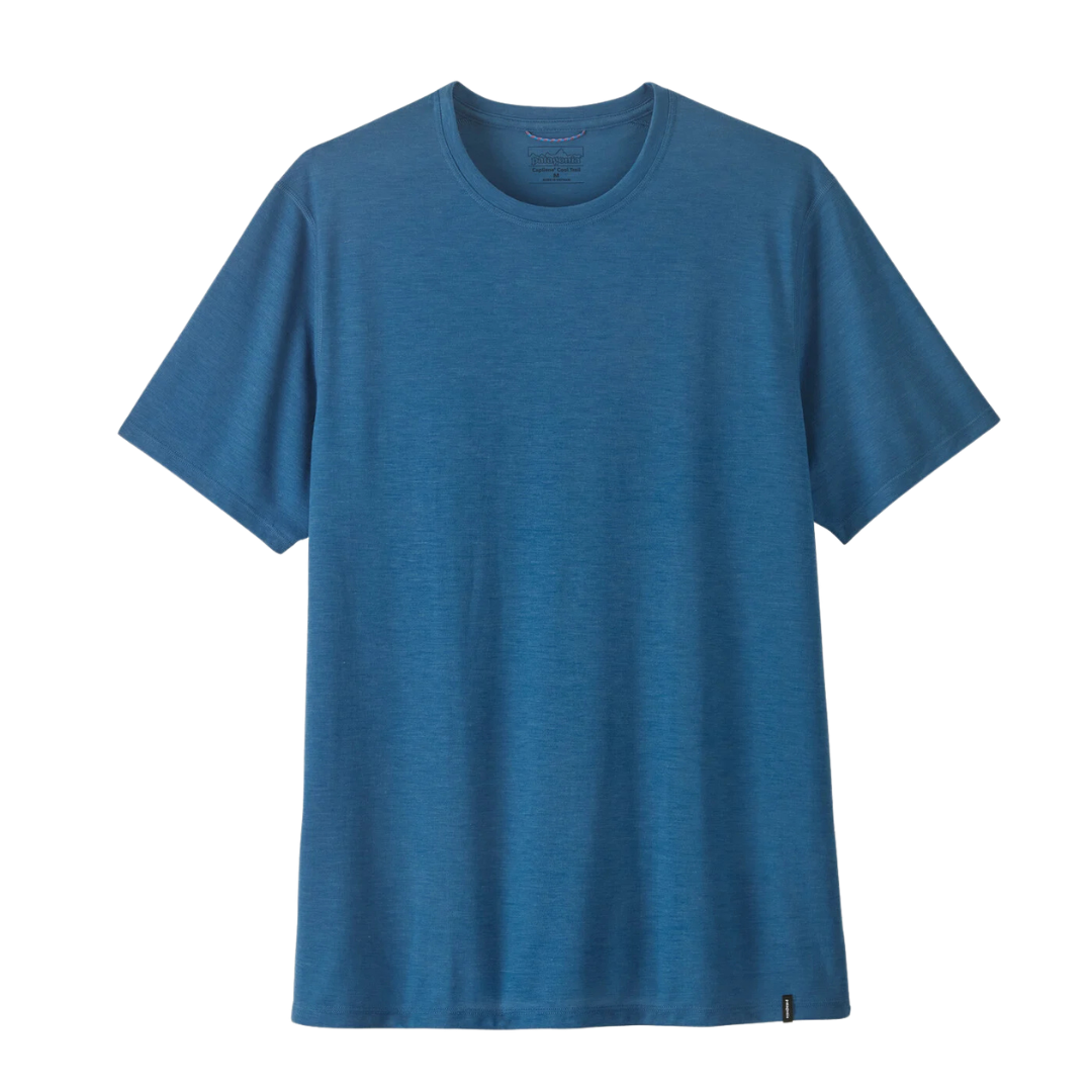 Patagonia M's Cap Cool Trail Shirt Aquatic Blue