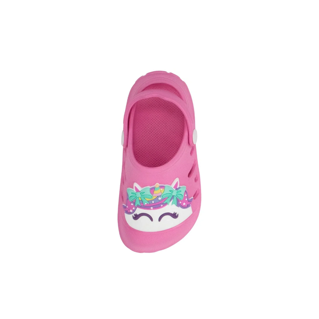 Western Chief Kid Easies Unicorn Clog Pink