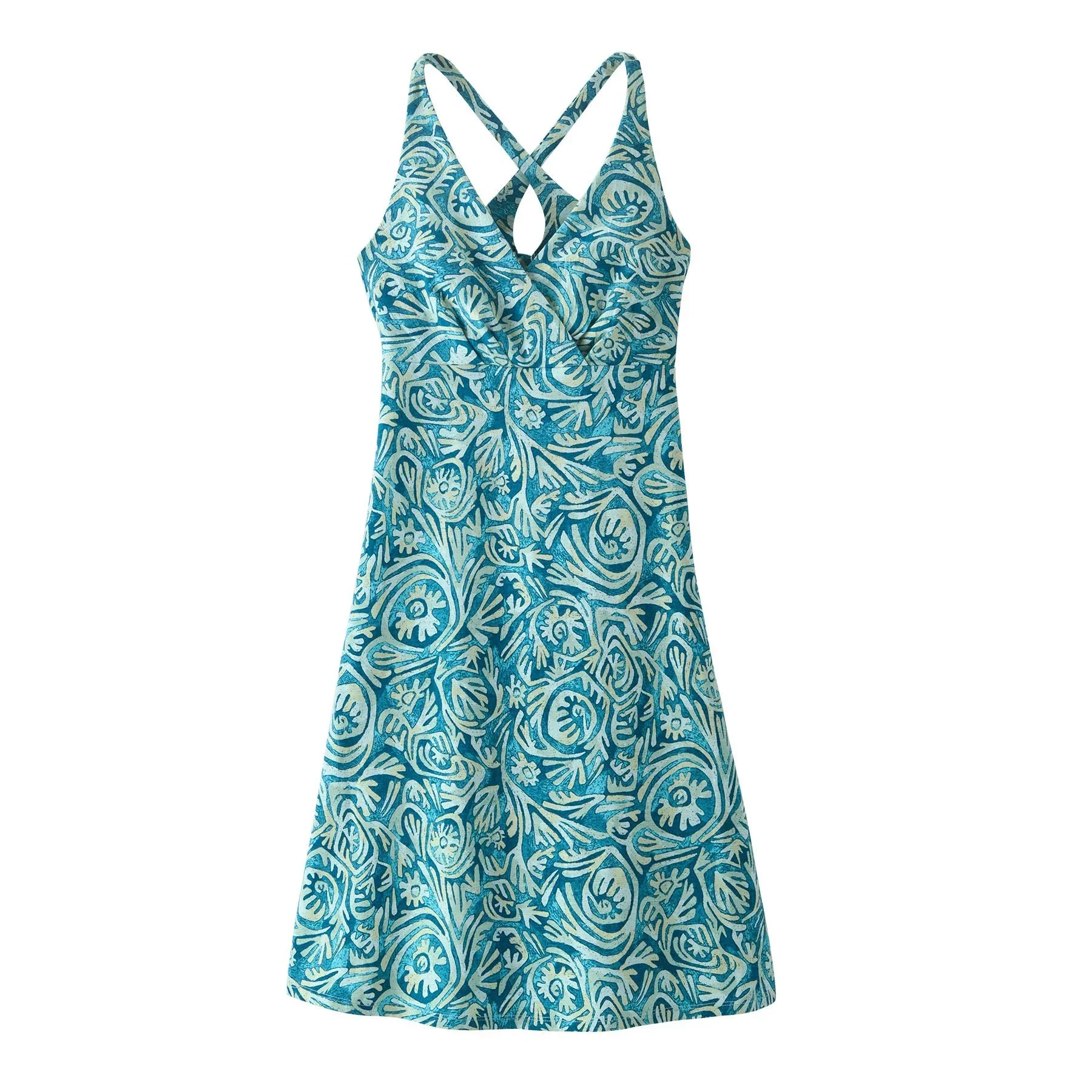 Patagonia W's Amber Dawn Dress Earthen: Thin Ice