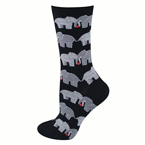 Socksmith-Womens-Socks-Elephant-Love-Crew-Black-1pair-0_grande.webp