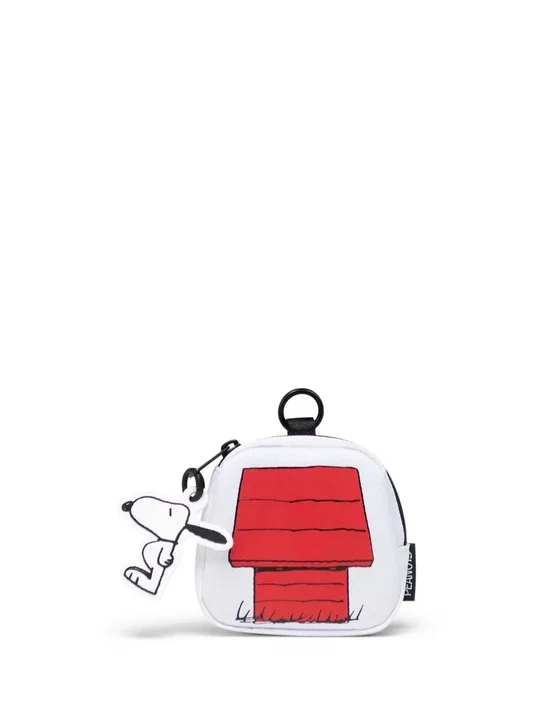 MORLEES Herschel "Peanuts" Snoopy Pouch Charm Snoopy White.webp