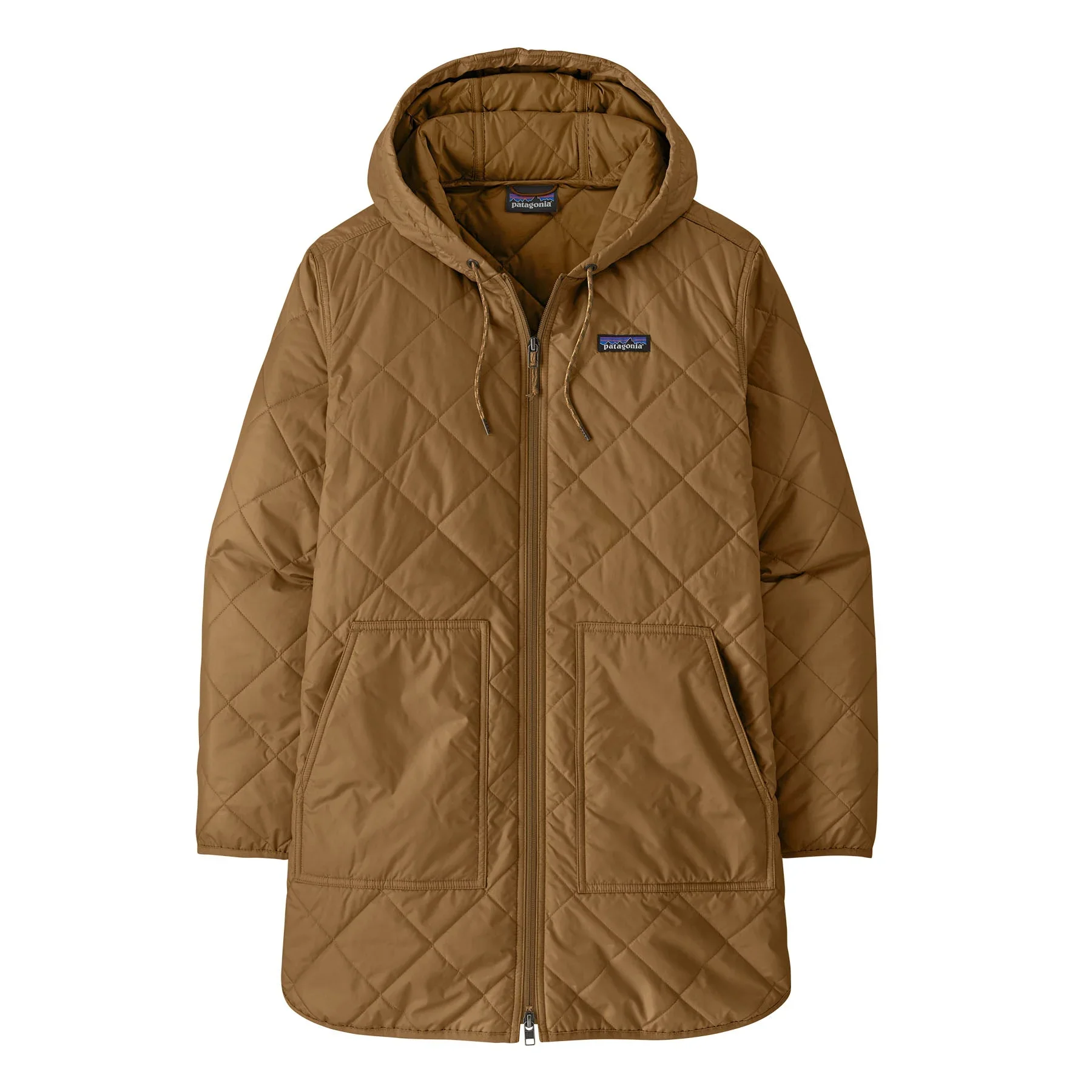 Patagonia W Diamond Quilted Parka Deer Brown