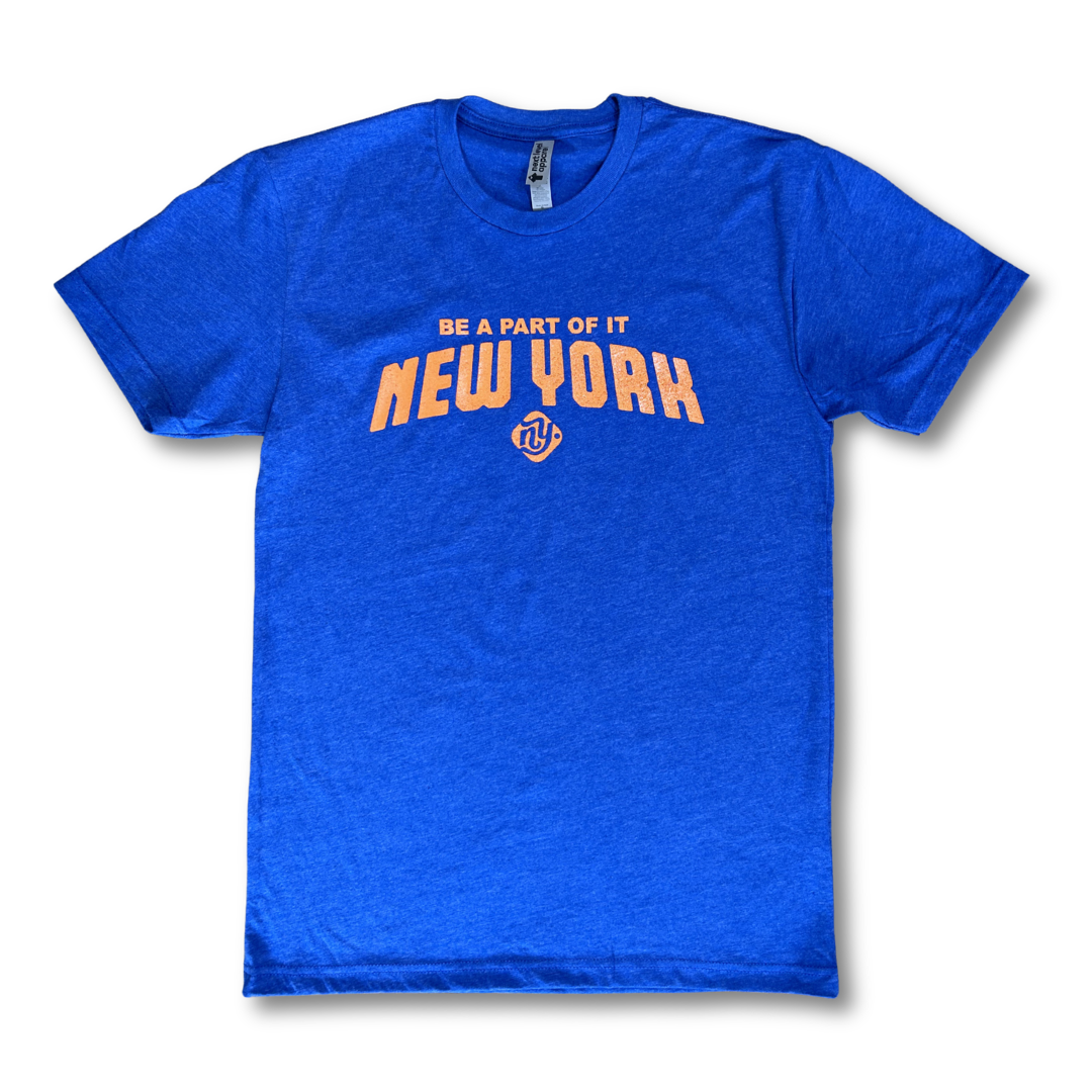 BE A PART OF IT NYK T-Shirts BLUE