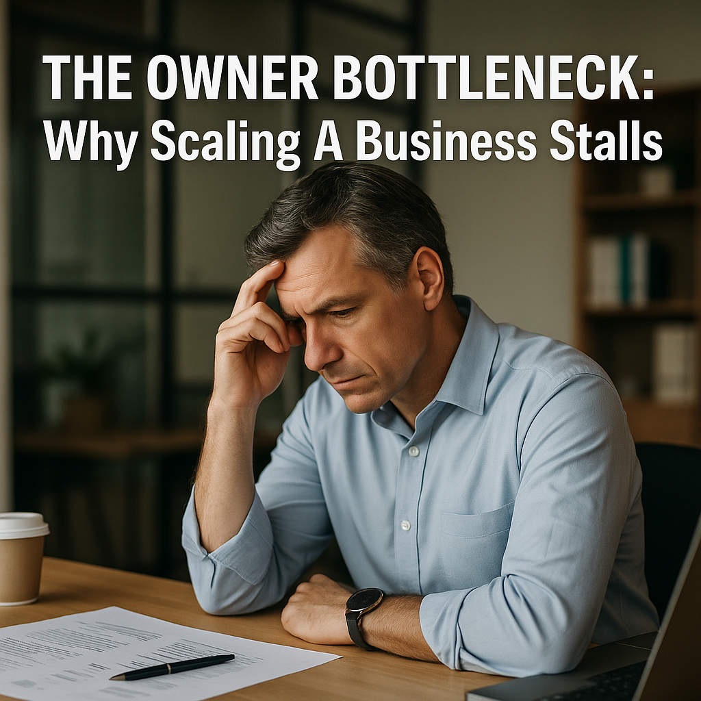 Breaking the Owner Bottleneck: How Small Businesses Can Begin to Scale 