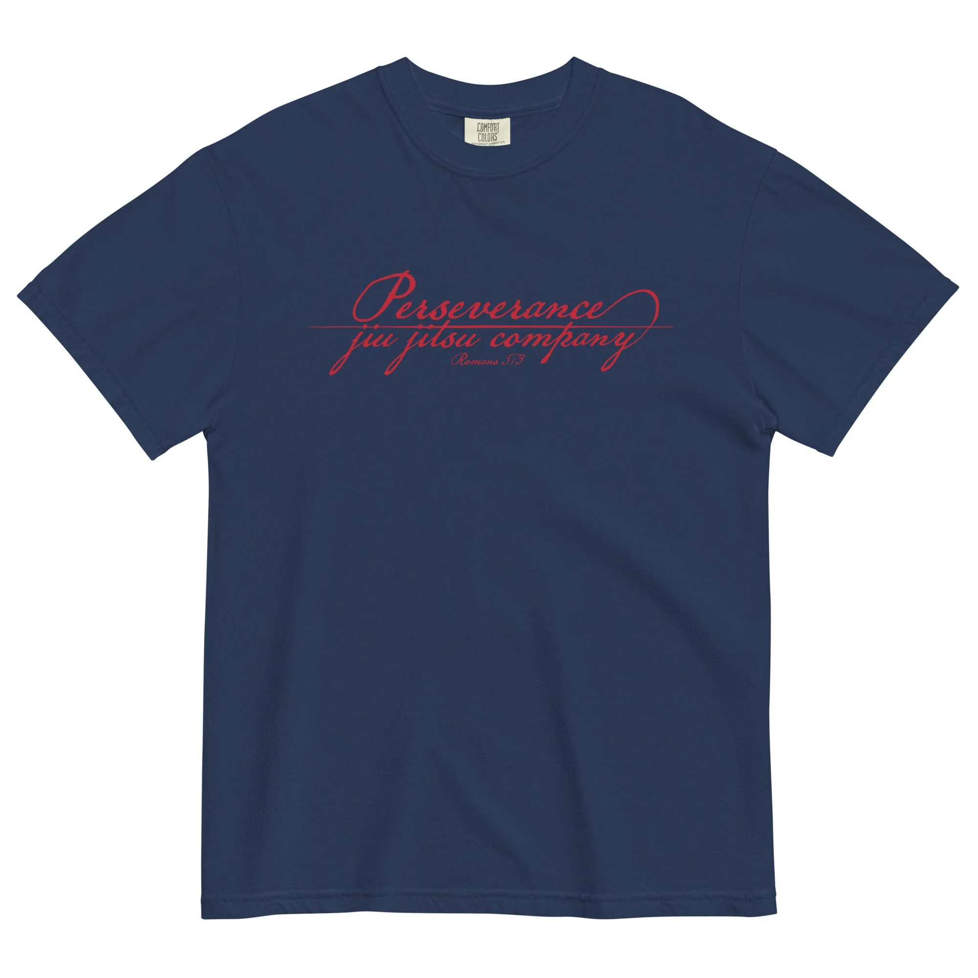 PATRIOT Heavyweight T - Red / Navy