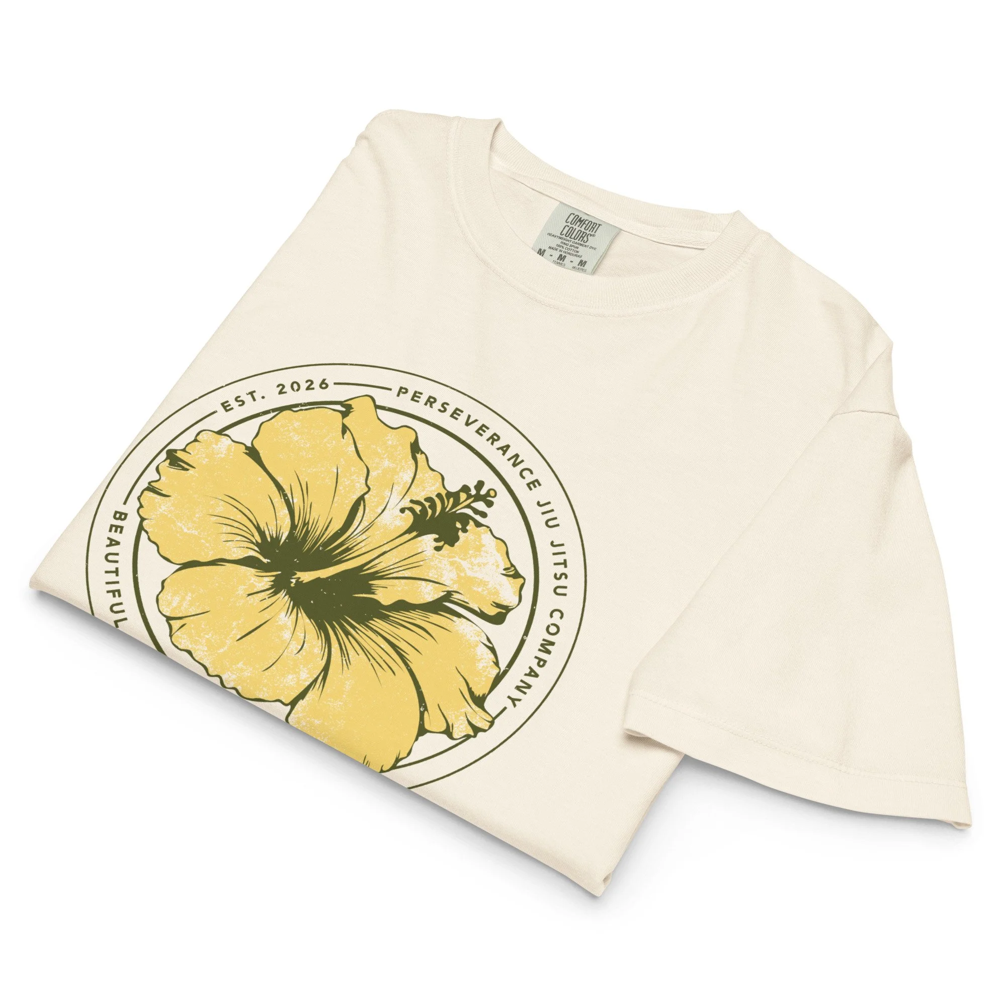 HIBISCUS Women's Boxy T - Ivory