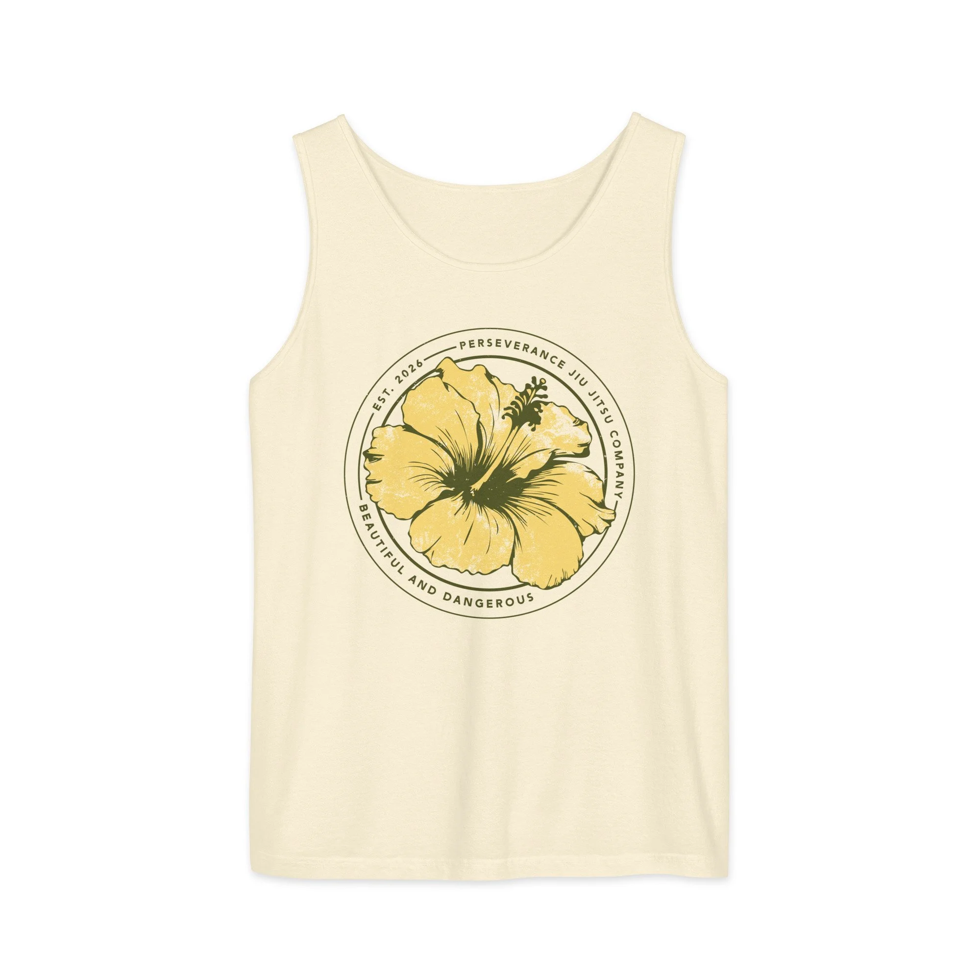 HIBISCUS Women's Tank Top - Ivory
