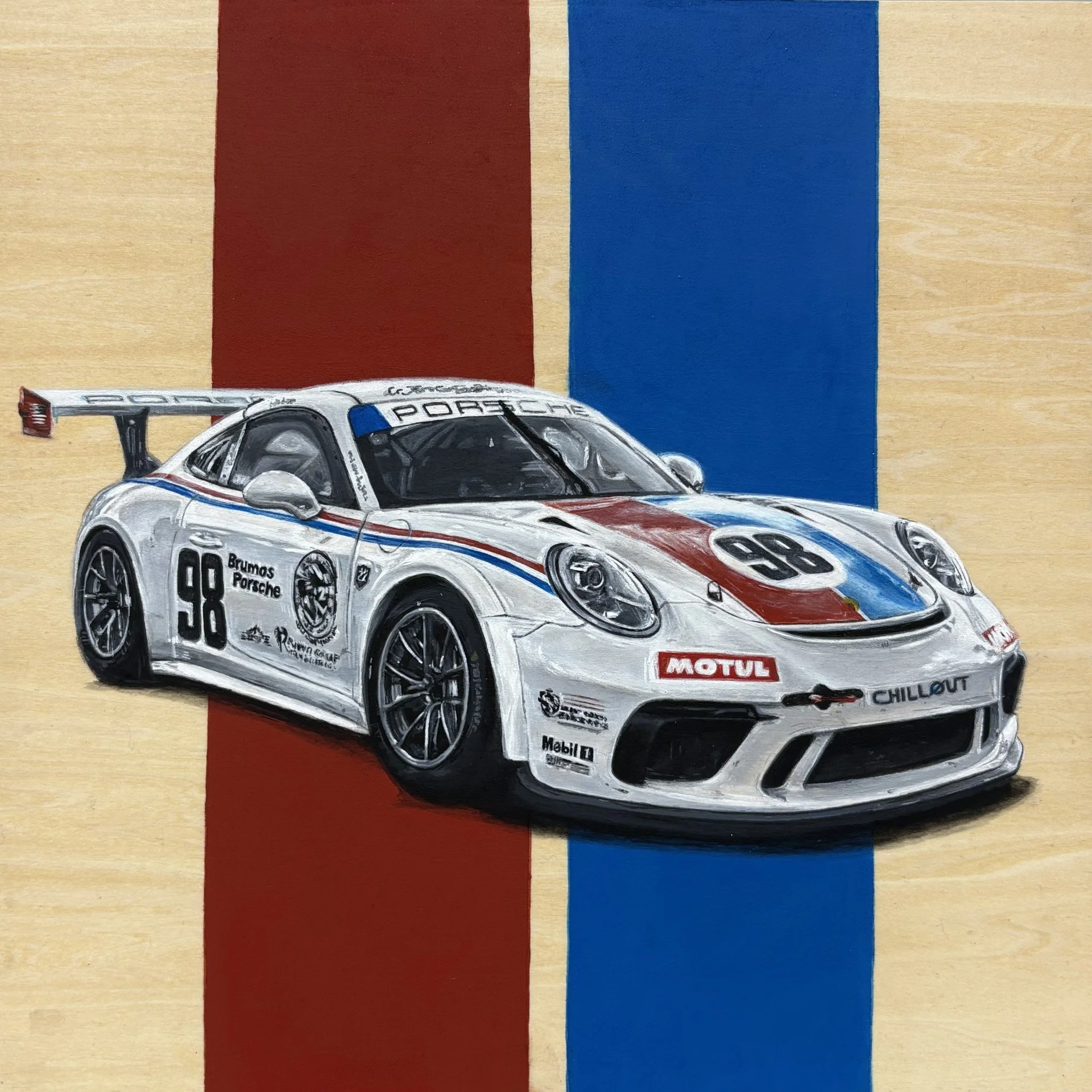 Brumos Style Race Car